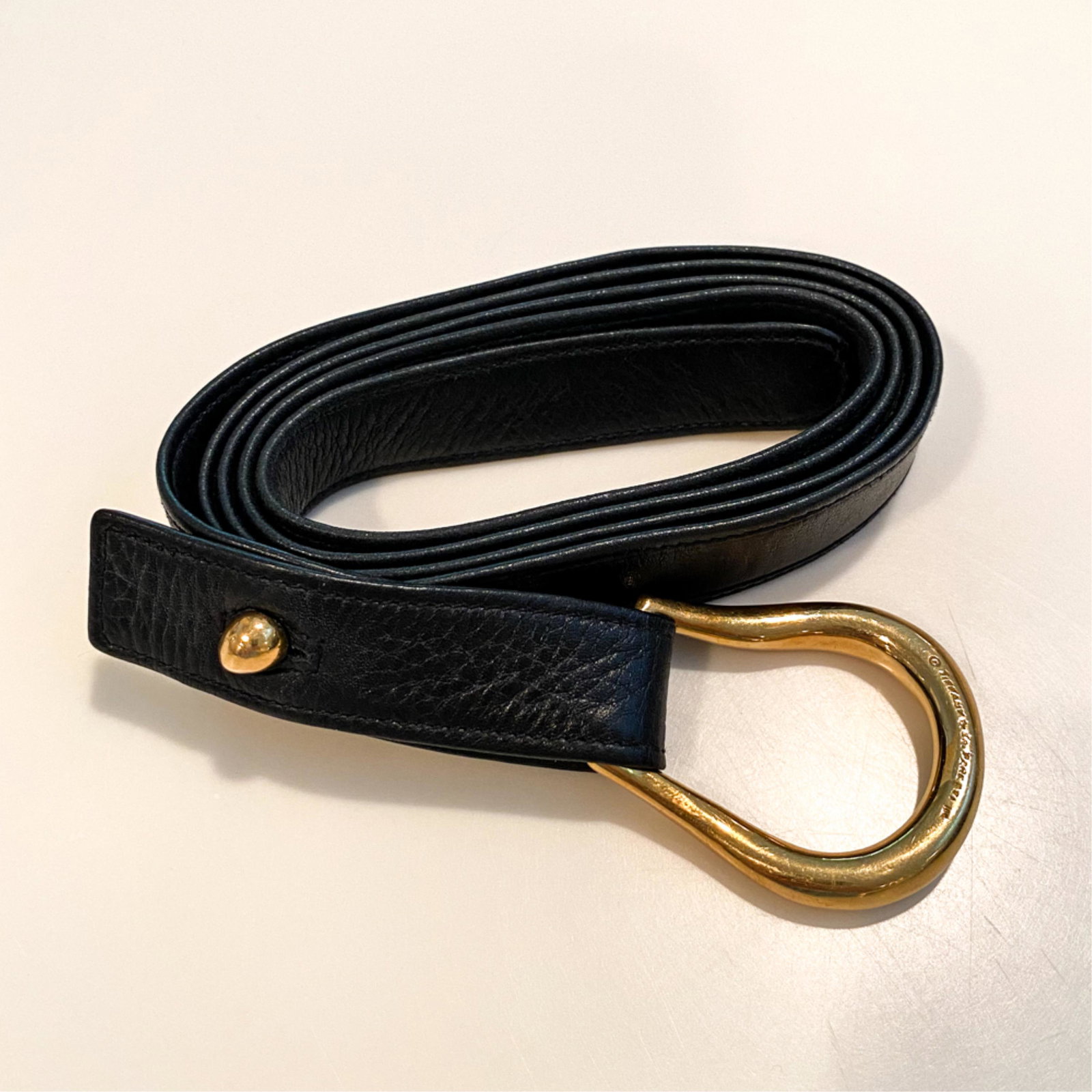 ELSA PERETTI FOR TIFFANY 18K GOLD BUCKLE BELT (1 of 12)