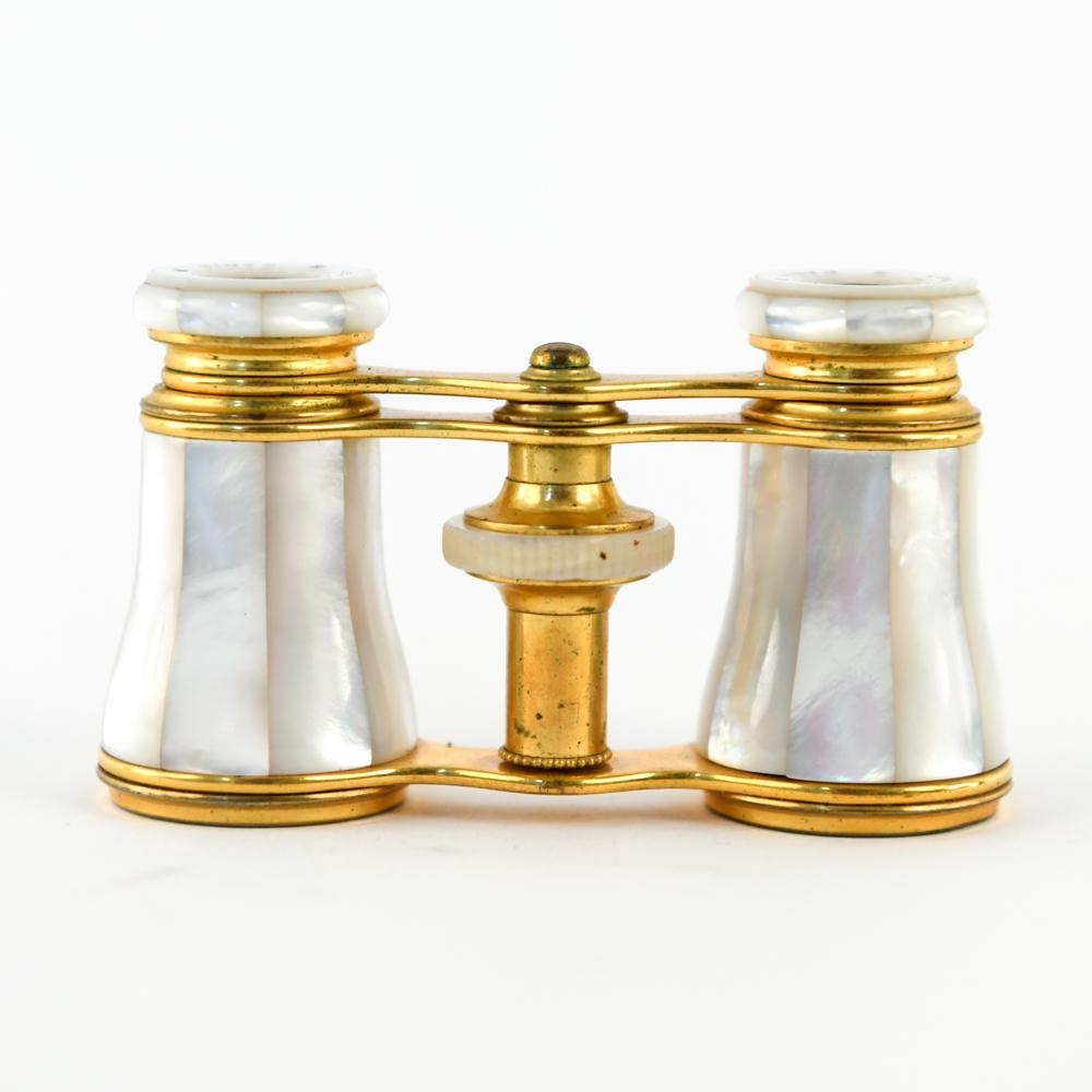 FRENCH MOTHER OF PEARL OPERA GLASSES (1 of 8)