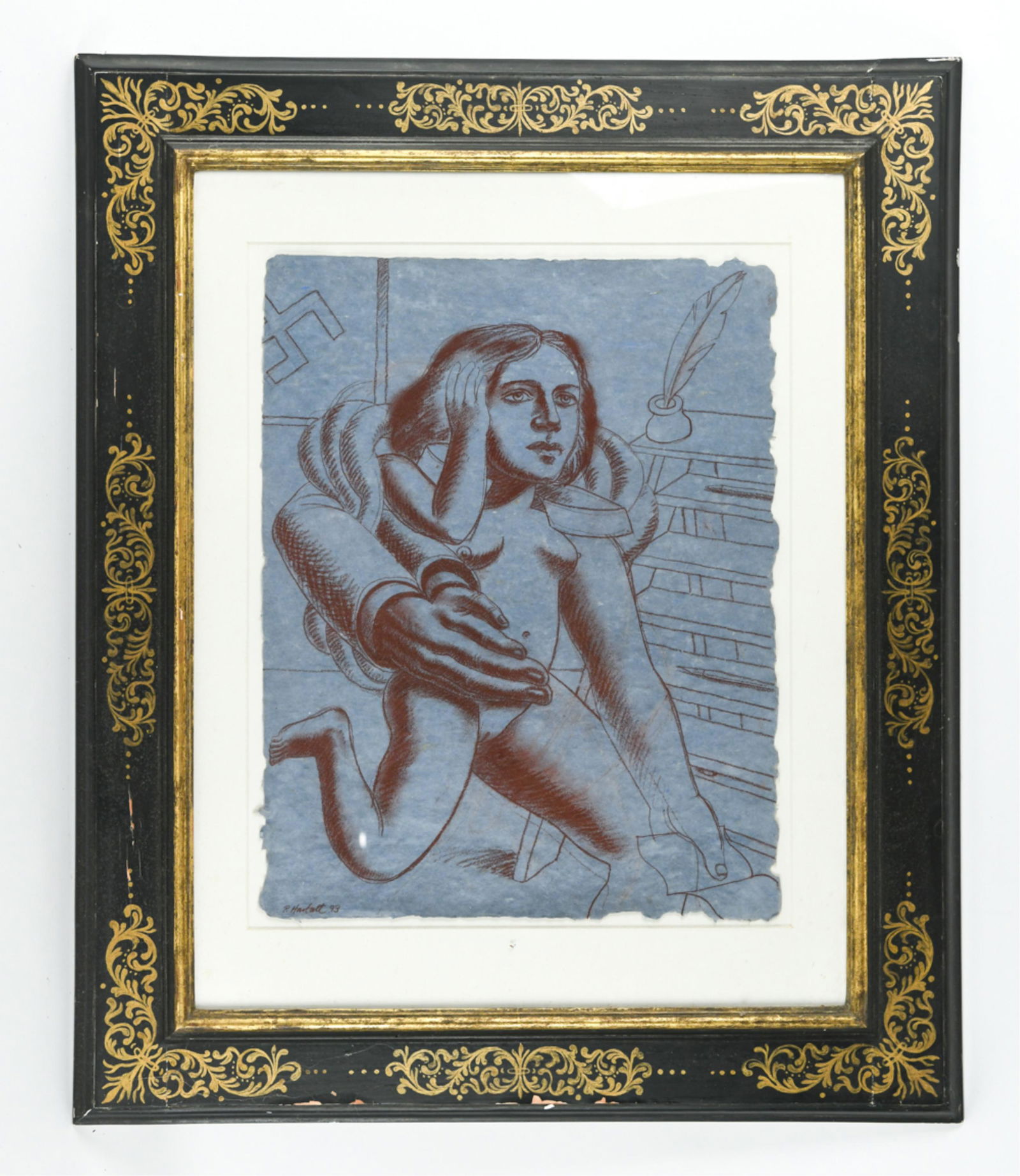 CONTEMPORARY BRITISH EXPRESSIONIST DRAWING (1 of 10)