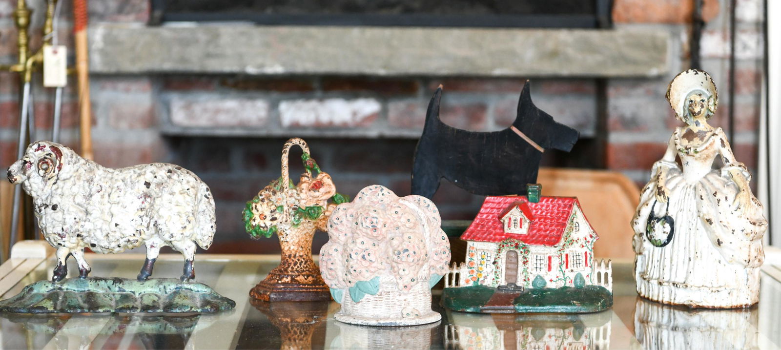 (6) GROUPING OF IRON DOOR STOPS ETC. (1 of 10)