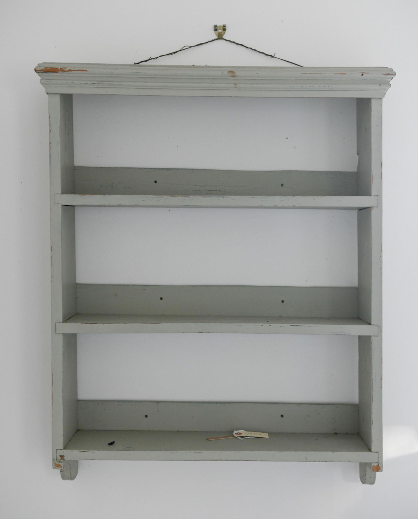 PAINTED ANTIQUE WALL SHELF (1 of 6)
