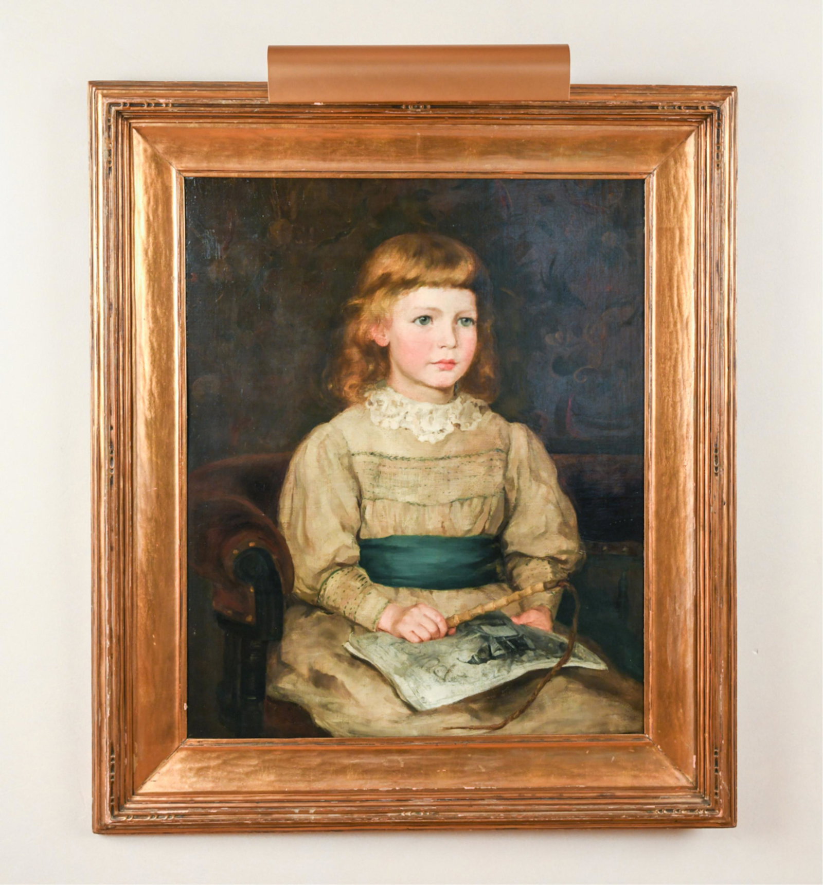 LATE 19TH C. PORTRAIT OF A YOUNG GIRL (1 of 13)