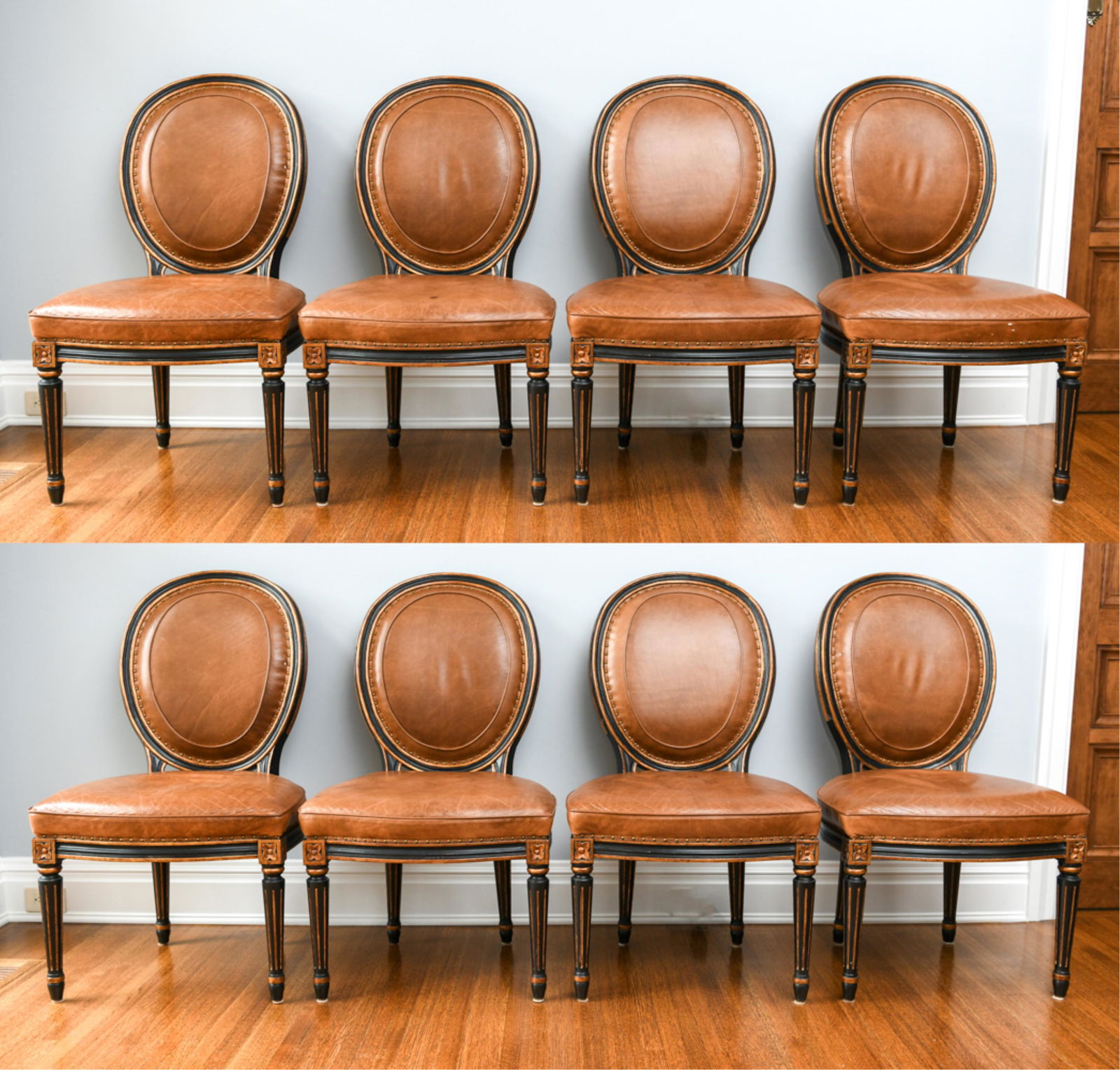 (8) NANCY CORZINE FRENCH STYLE DINING CHAIRS (1 of 20)