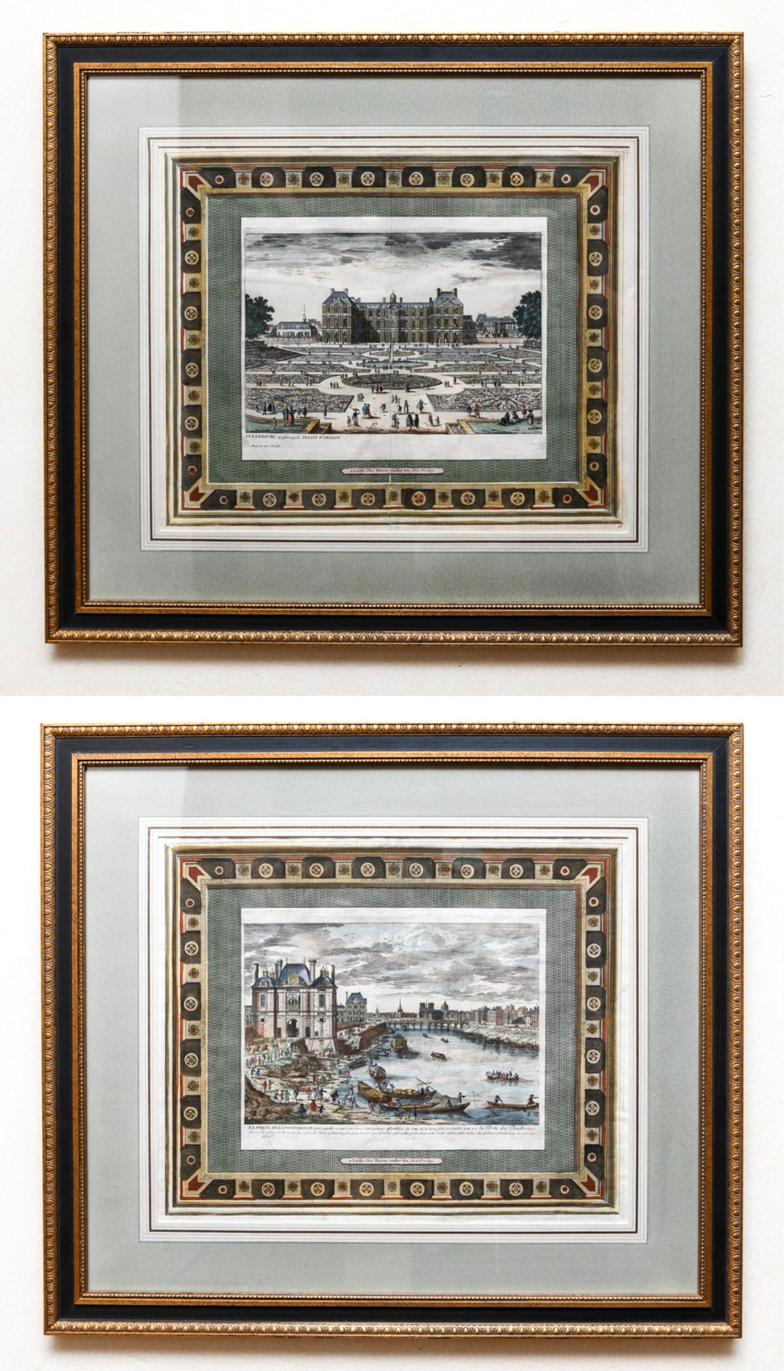 (2) PIERRE VAN DER AA 17TH C. ENGRAVINGS (1 of 15)