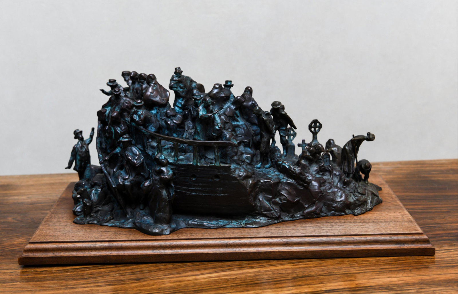 GLENNA GOODACRE IRISH FAMINE MEMORIAL BRONZE (1 of 20)