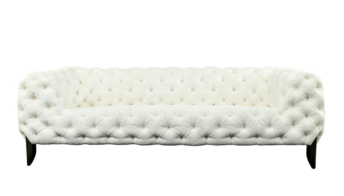 CONTEMPORARY DESIGNER TUFTED SOFA (1 of 7)