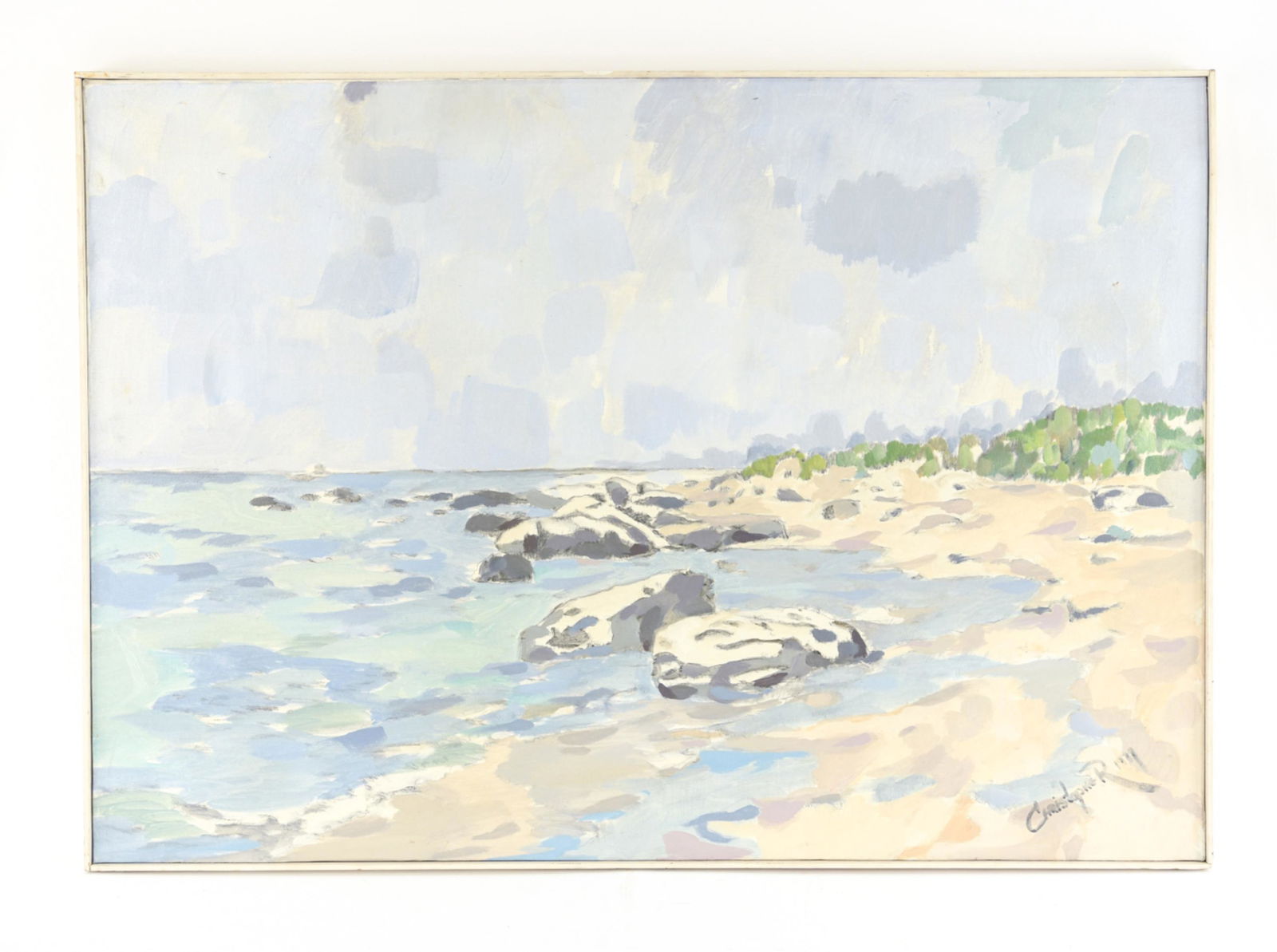 KEN CHRISTOPHER (CANADIAN, B 1942) O/C (1 of 10)