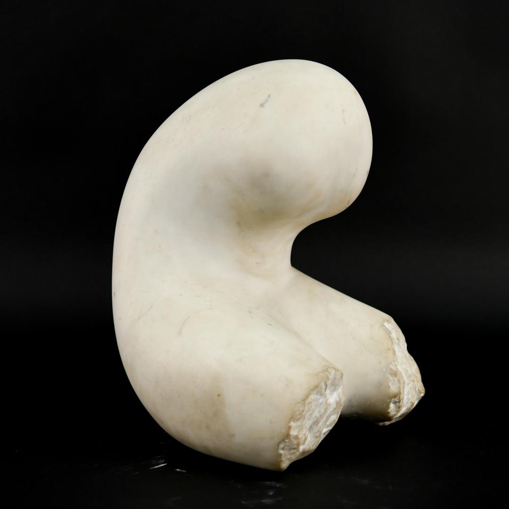 MODERNIST ABSTRACT MARBLE SCULPTURE (1 of 18)