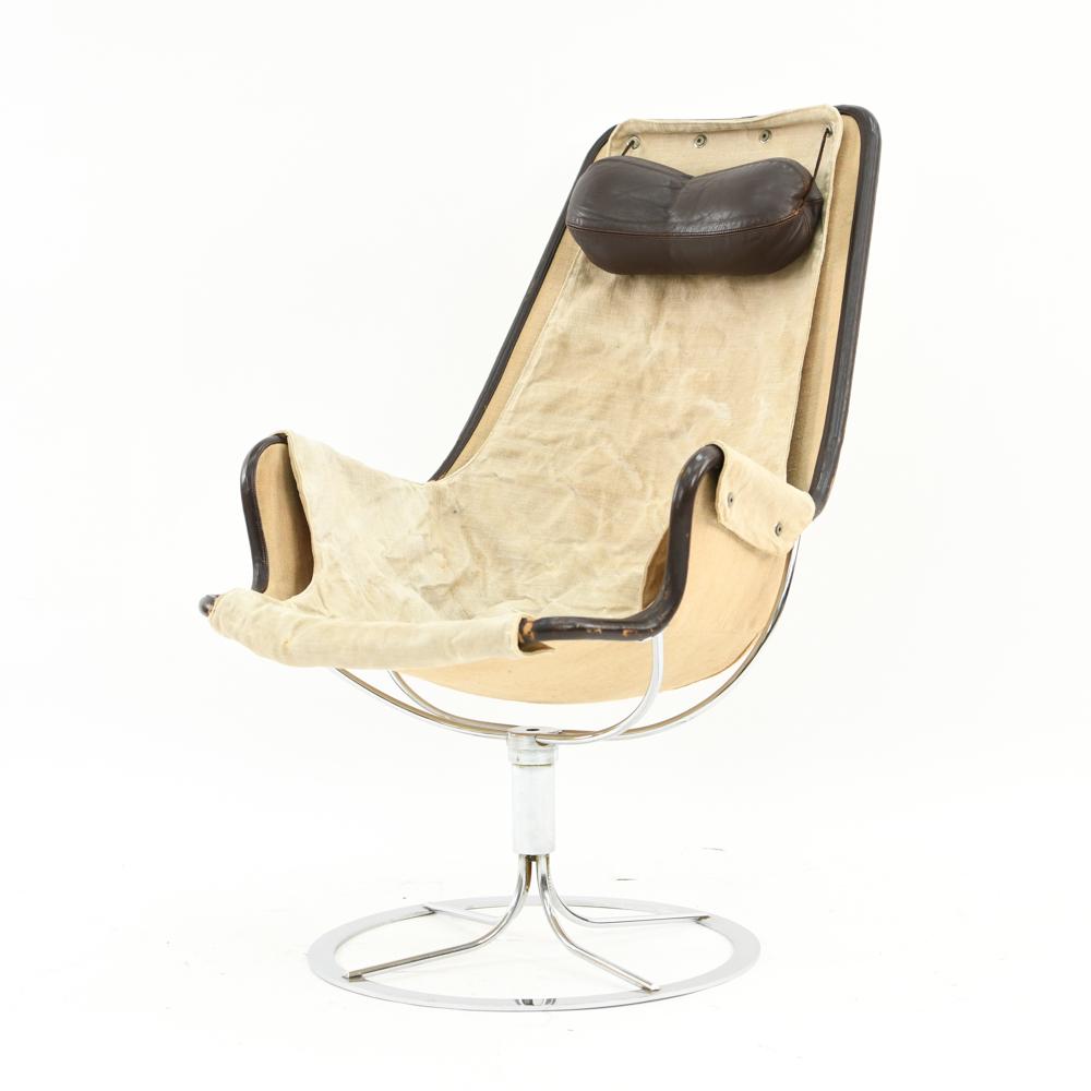 BRUNO MATHSSON SWIVEL LOUNGE CHAIR (1 of 13)