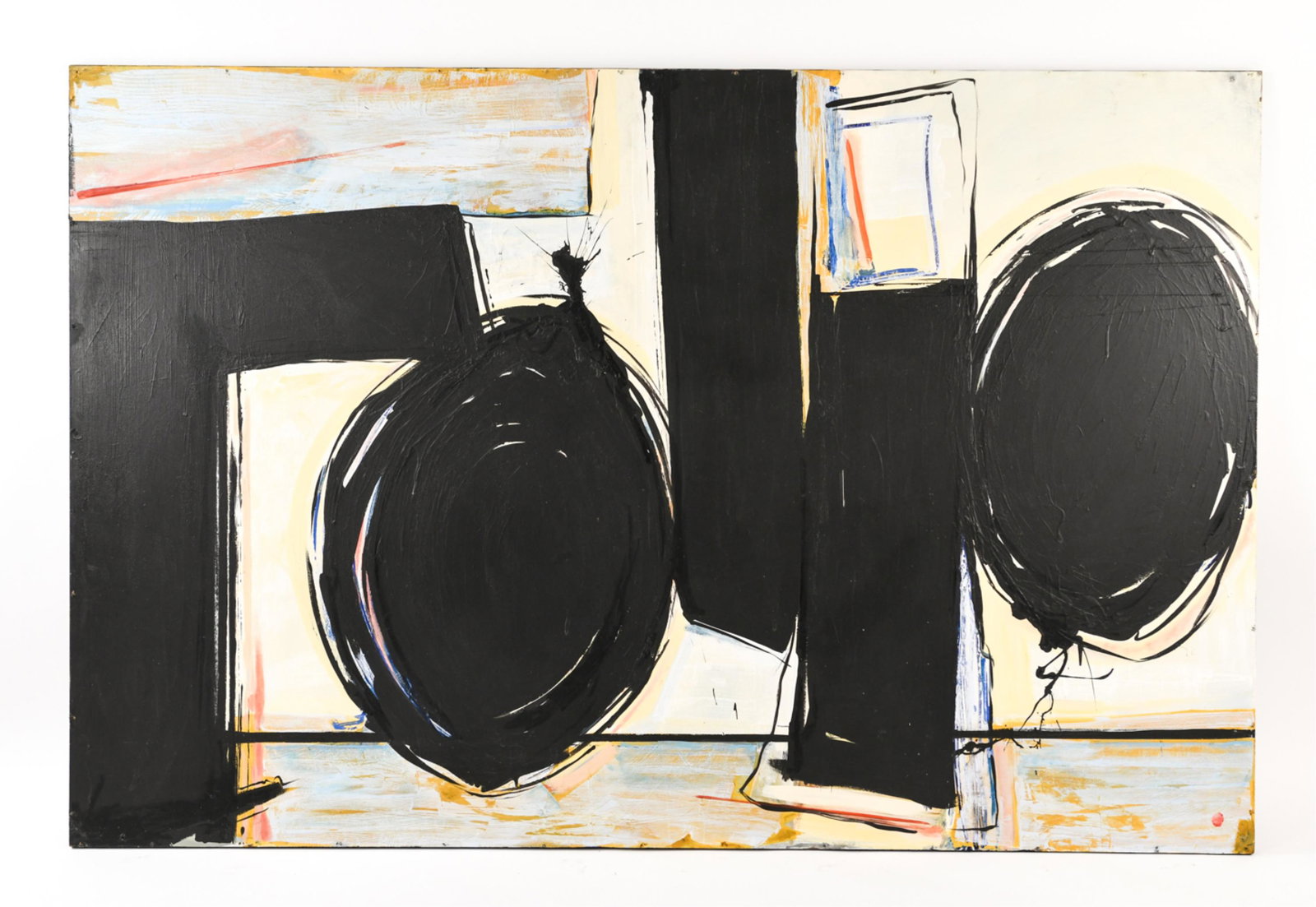 JAMES BRIDGE LARGE ABSTRACT OIL ON PANEL (1 of 11)