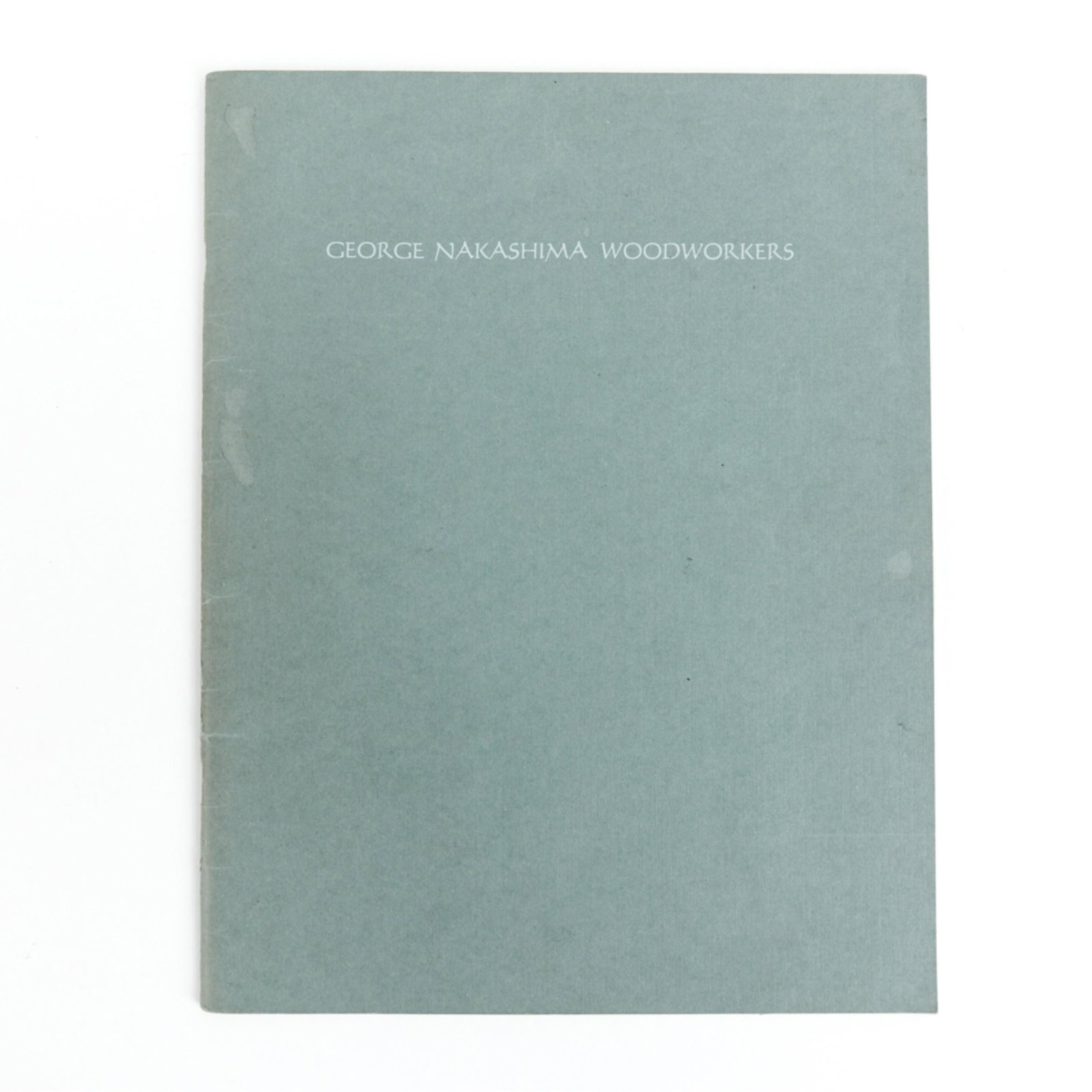GEORGE NAKASHIMA WOODWORKERS CATALOG (1 of 10)
