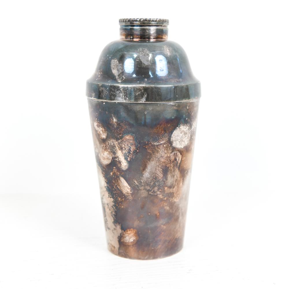 TIFFANY MAKERS SILVERPLATE COCKTAIL SHAKER (1 of 10)