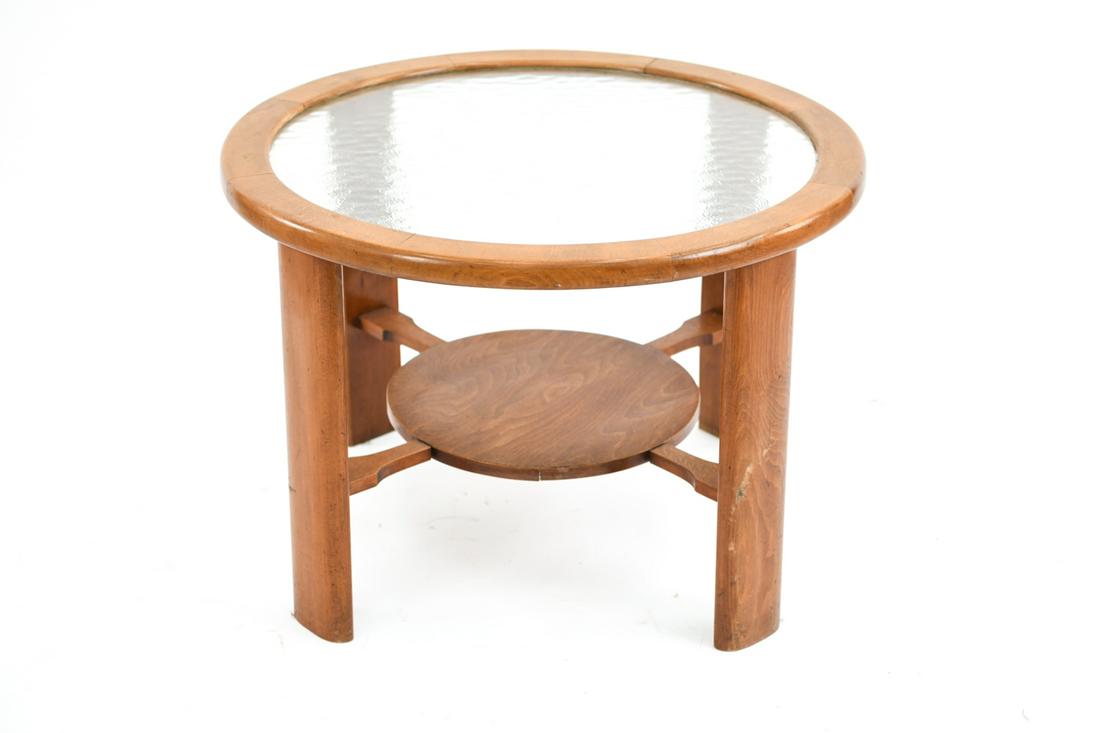 ART DECO DANISH COFFEE TABLE BY SLAGELSE, 1930S (1 of 8)