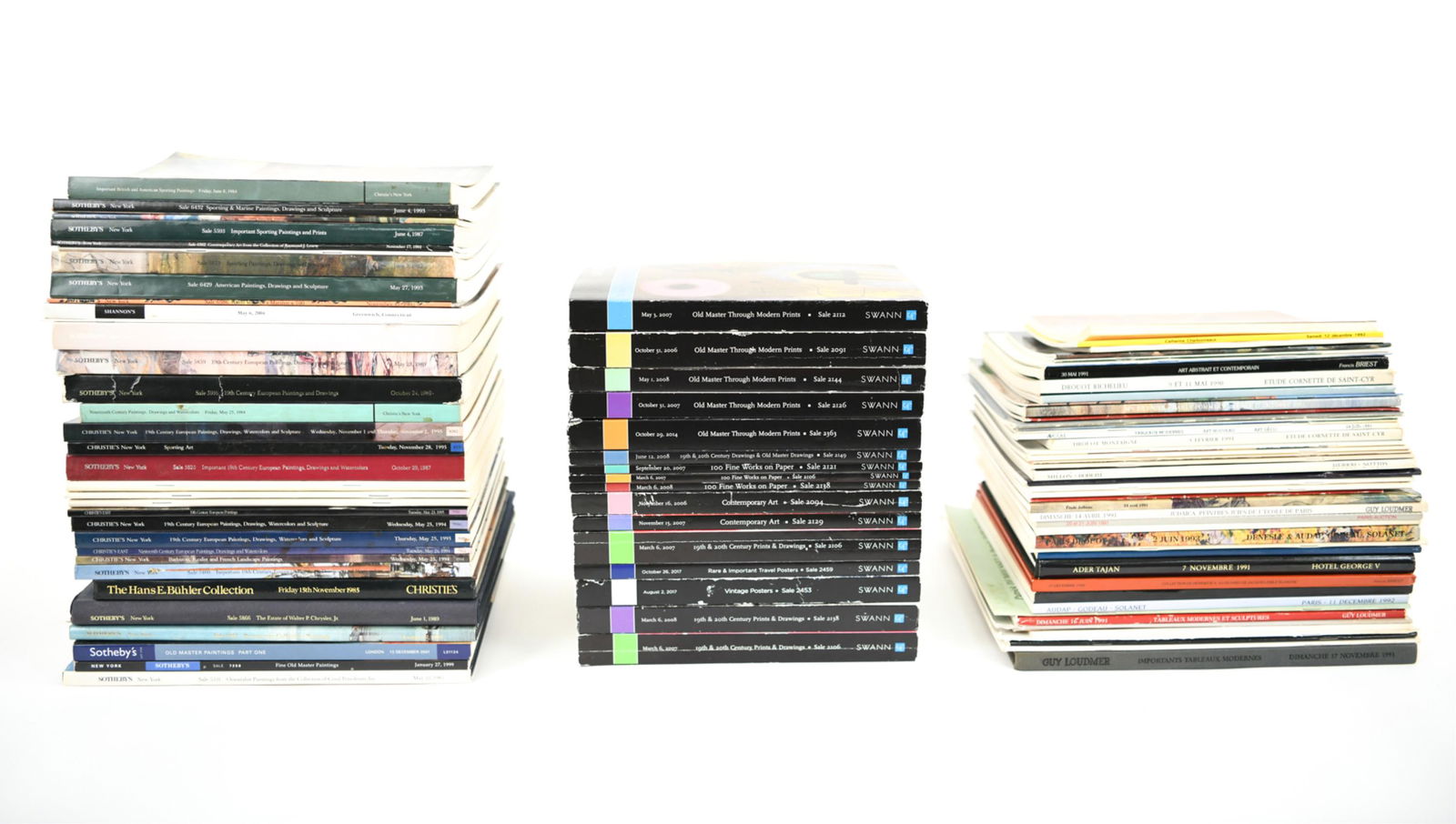 19TH AND 20TH C. FINE ART AUCTION CATALOGS (1 of 19)