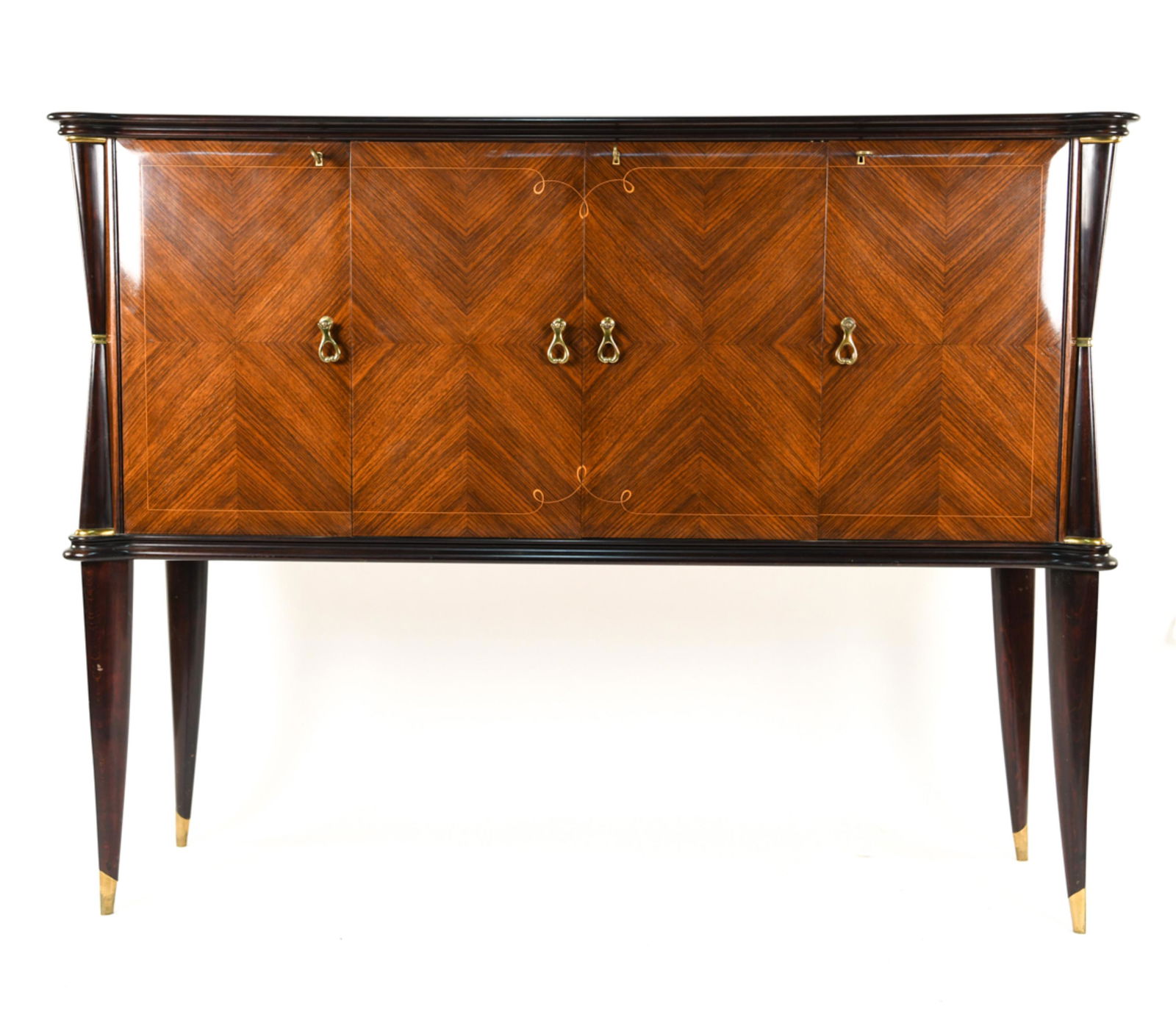 VINTAGE VITTORIO DASSI ATTRIBUTION BAR CABINET (1 of 18)