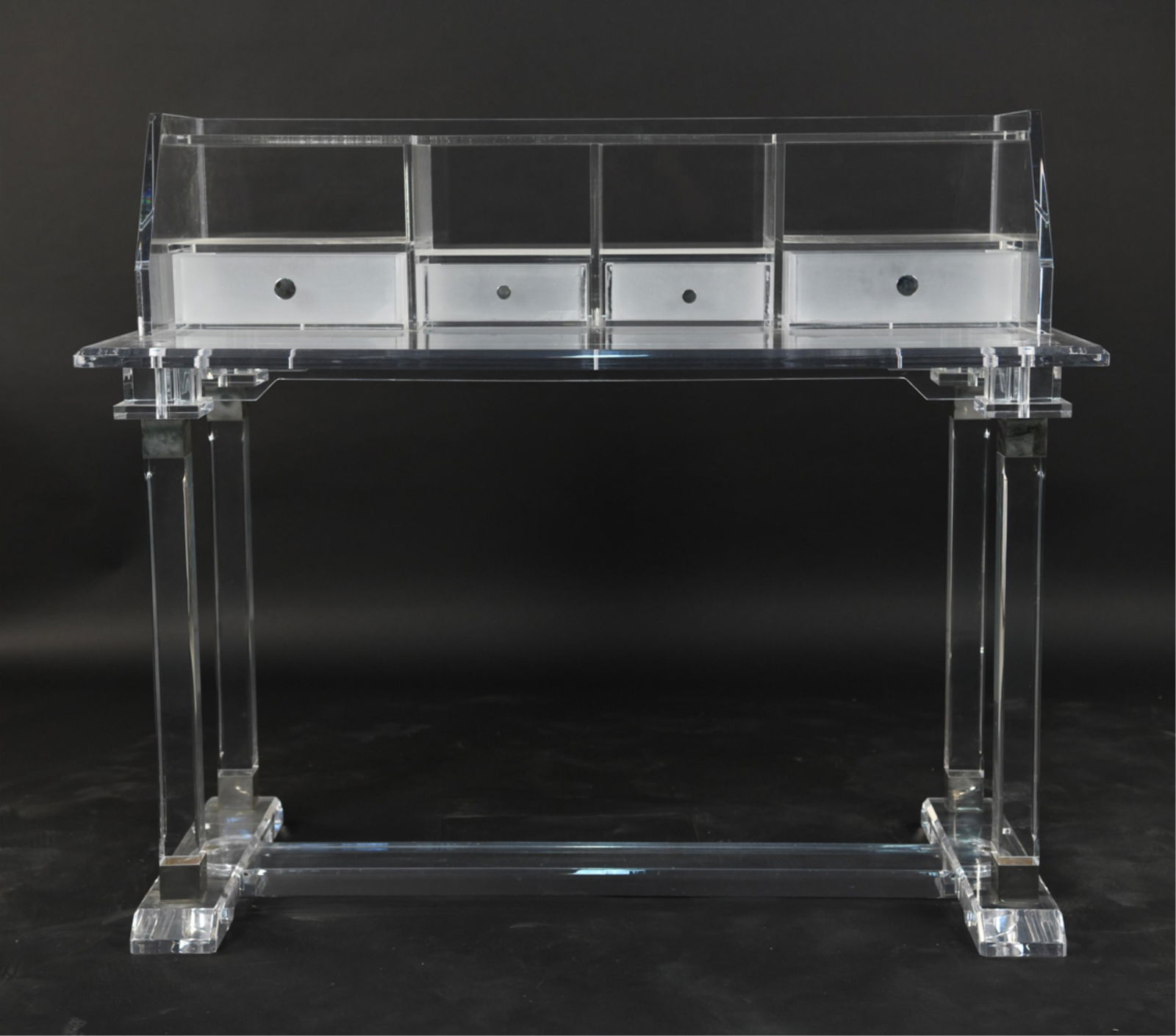 LORIN MARSH "INVISIBLE" LUCITE VANITY / DESK (1 of 15)