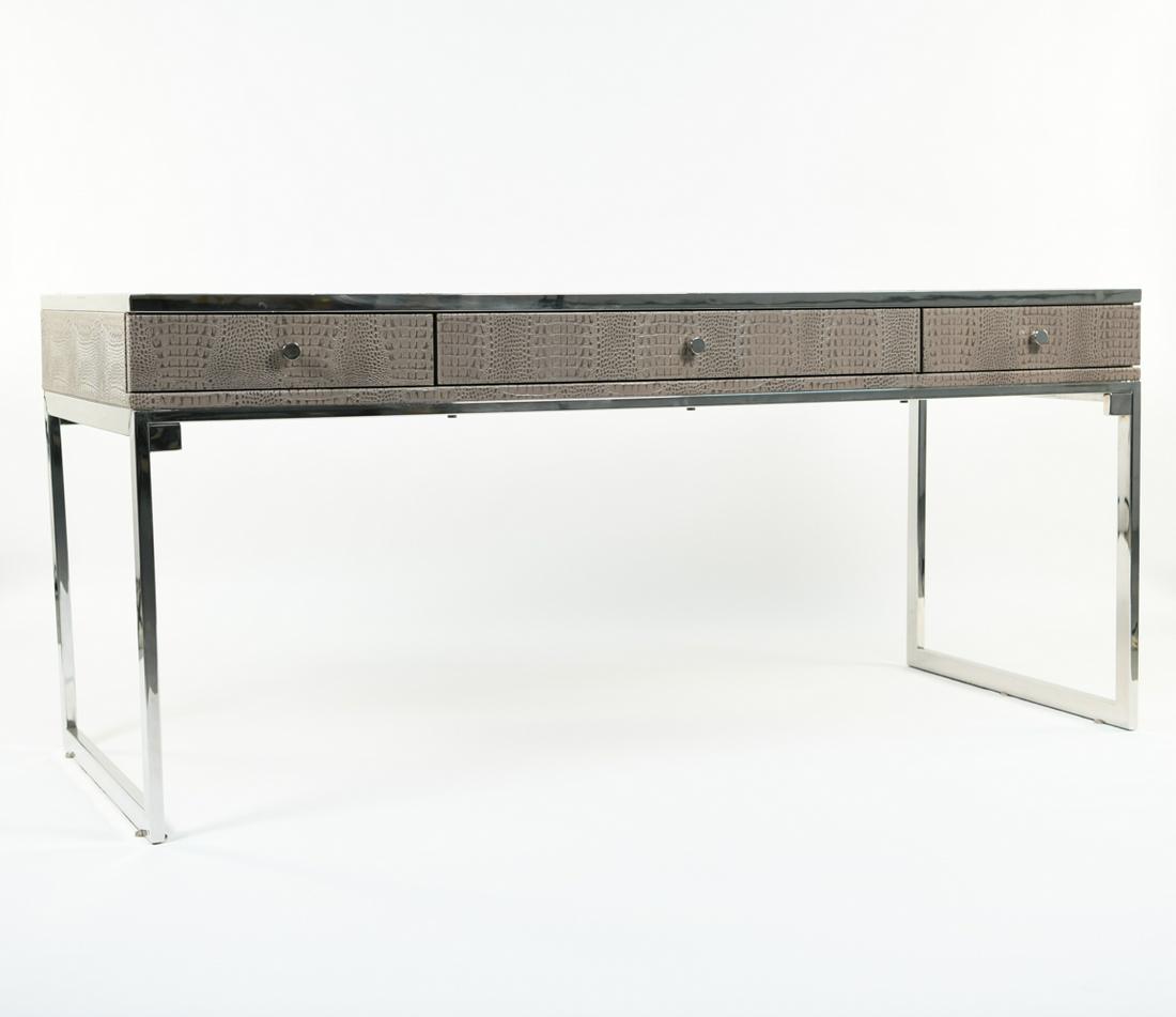 ARMANI STYLE 3 DRAWER DESK (1 of 16)