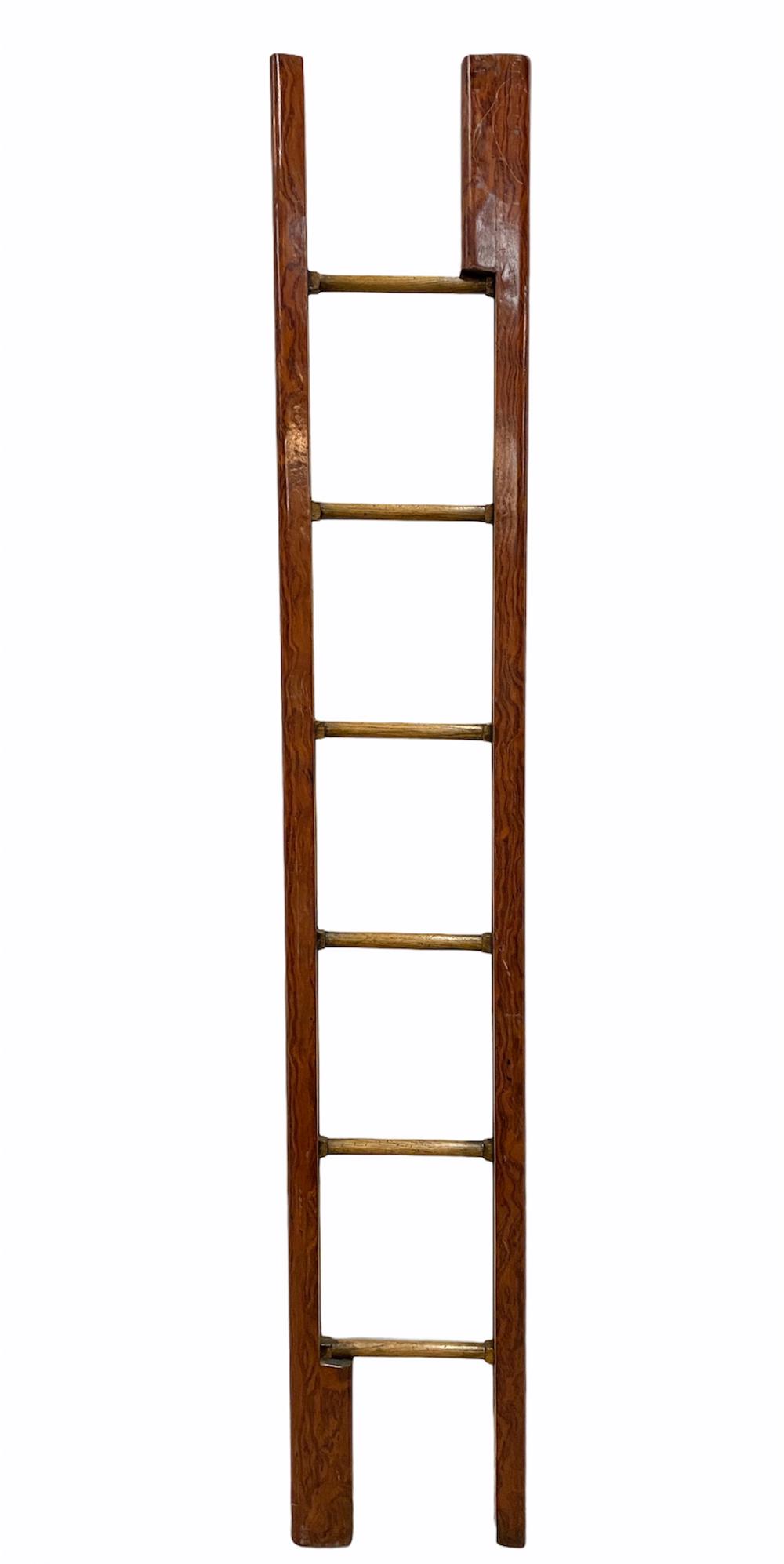 19TH C. ENGLISH FOLDING LADDER (1 of 9)