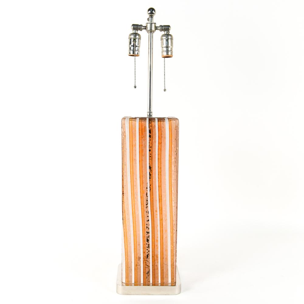 ATTR. SEGUSO ITALIAN GLASS TABLE LAMP (1 of 10)