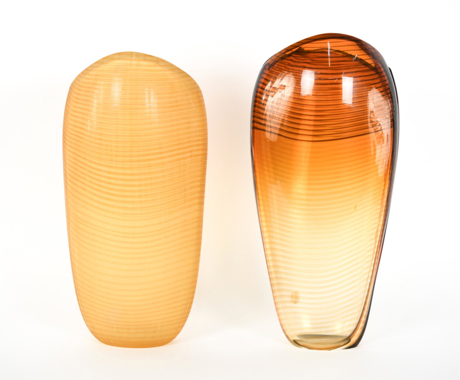 (2) CENEDESE ITALIAN GLASS VASES (1 of 12)