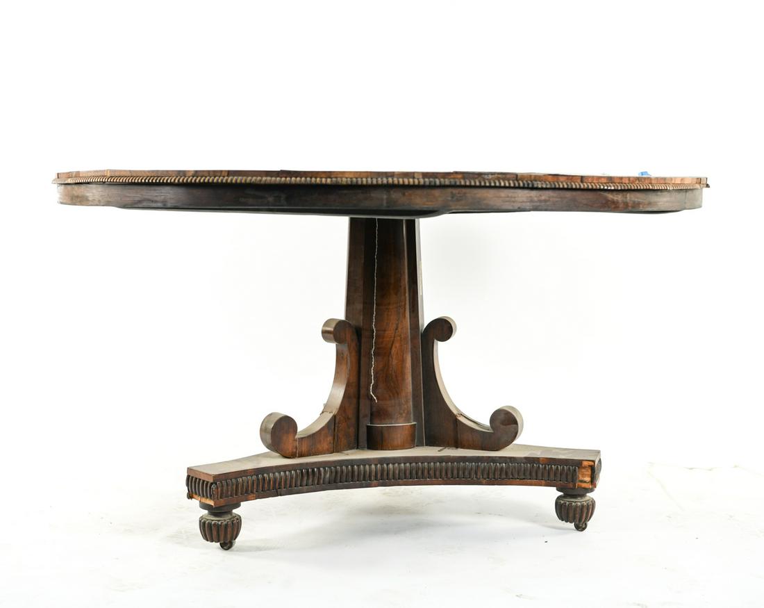 ANTIQUE ENGLISH REGENCY DINING TABLE (1 of 11)