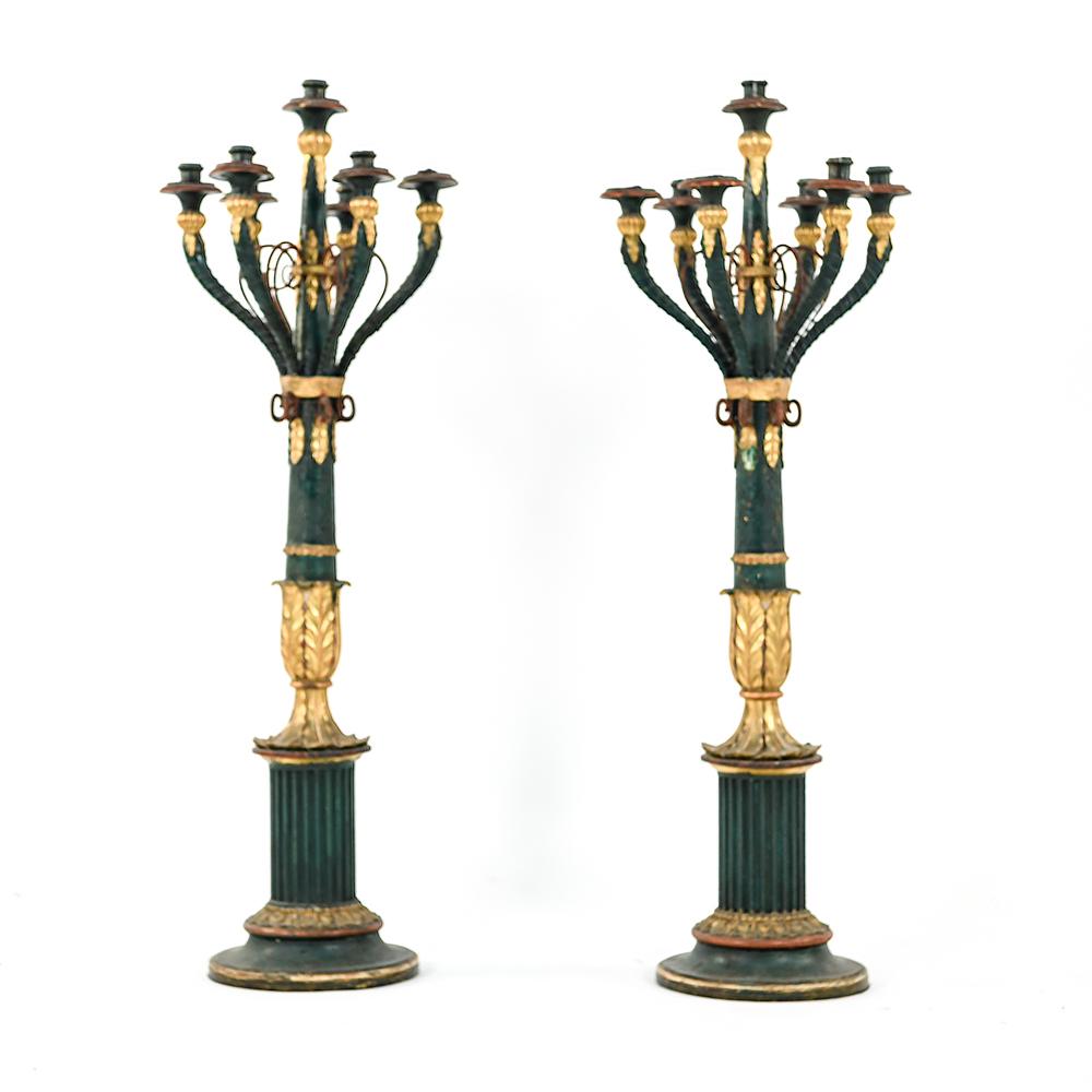 FLORENTINE STYLE CANDELABRAS (1 of 10)