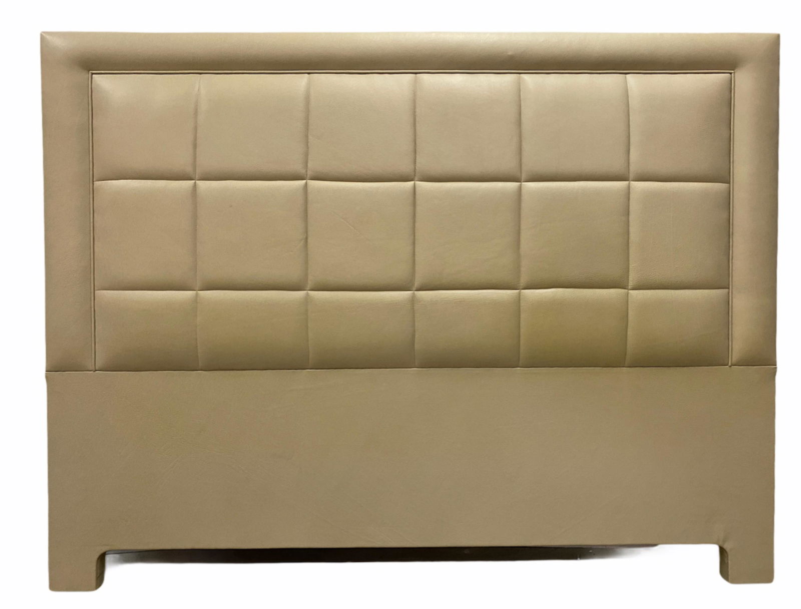 KING SIZE DESIGNER LEATHER HEADBOARD (1 of 8)