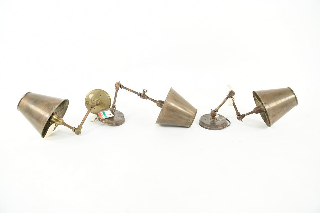 (3) LORIN MARSH DESIGN WALL SCONCES (1 of 6)