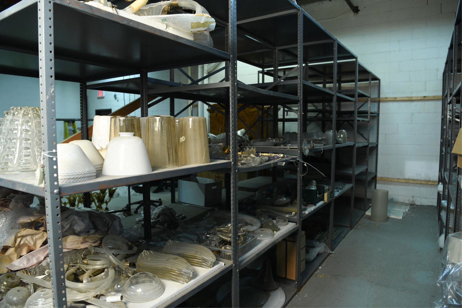 INDUSTRIAL METAL SHELVING (1 of 1)