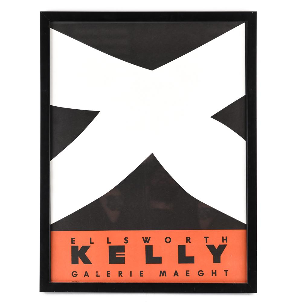 ELLSWORTH KELLY GALERIE MAEGHT EXHIBITION LITHO (1 of 6)