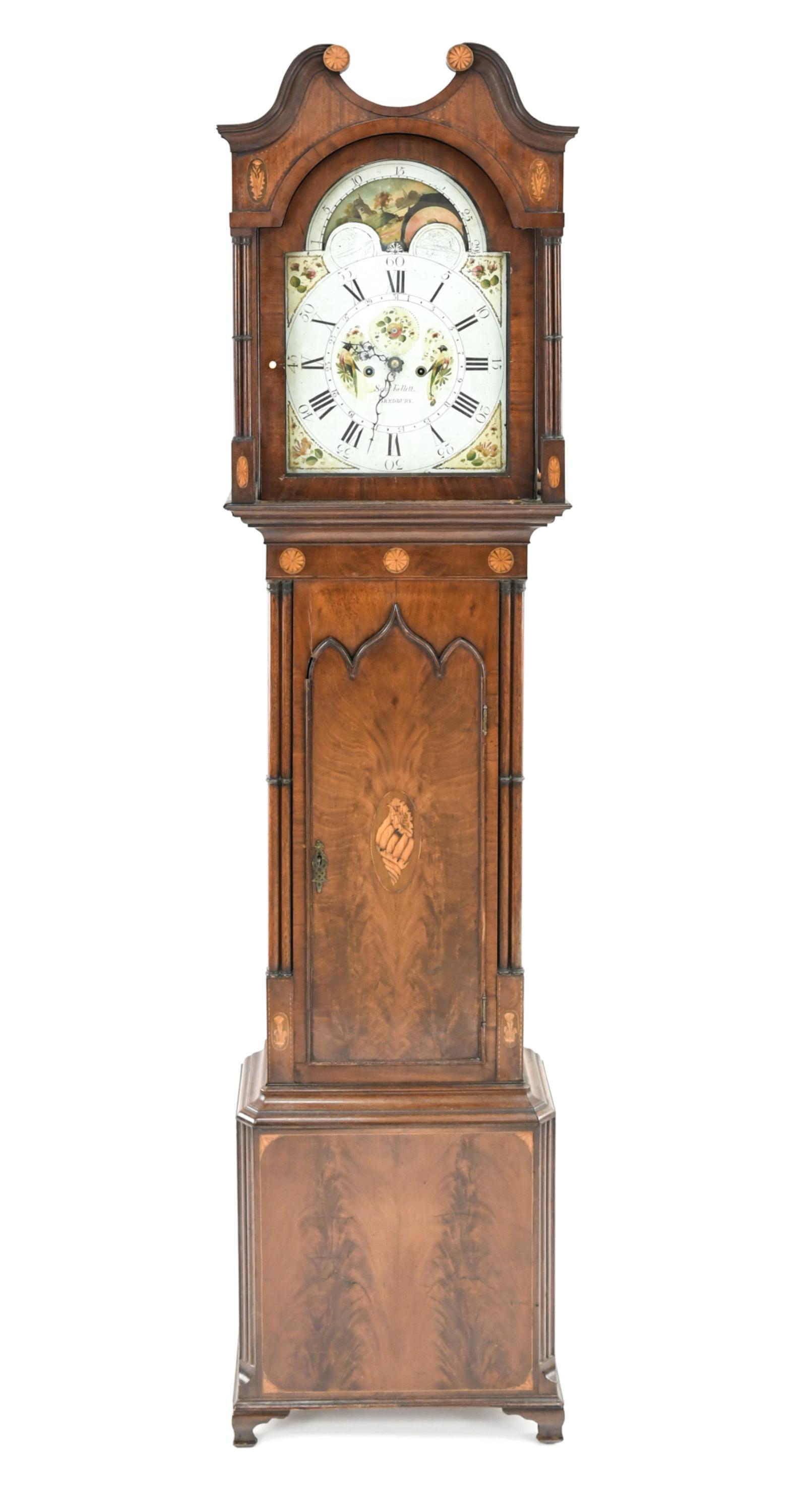 18TH C. SAM KELLET TALL CASE CLOCK (1 of 20)