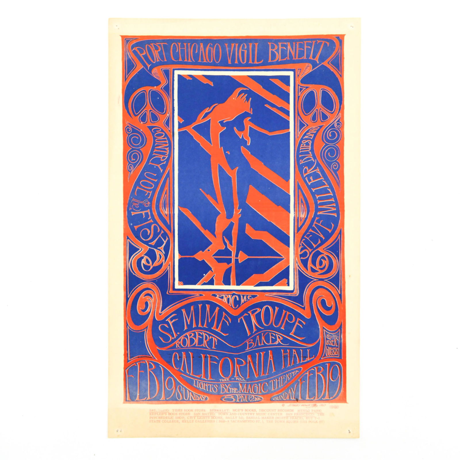 PORT CHICAGO VIGIL BENEFIT CONCERT POSTER (1 of 5)