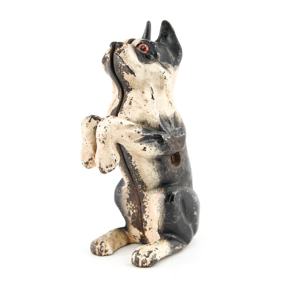 CAST IRON BEGGING BOSTON TERRIER DOOR STOP (1 of 9)