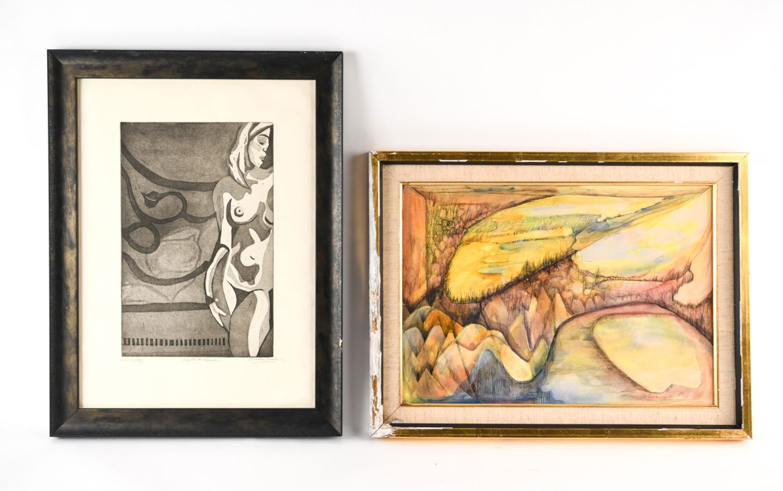 (2) C. 1970'S SIGNED ART (1 of 20)