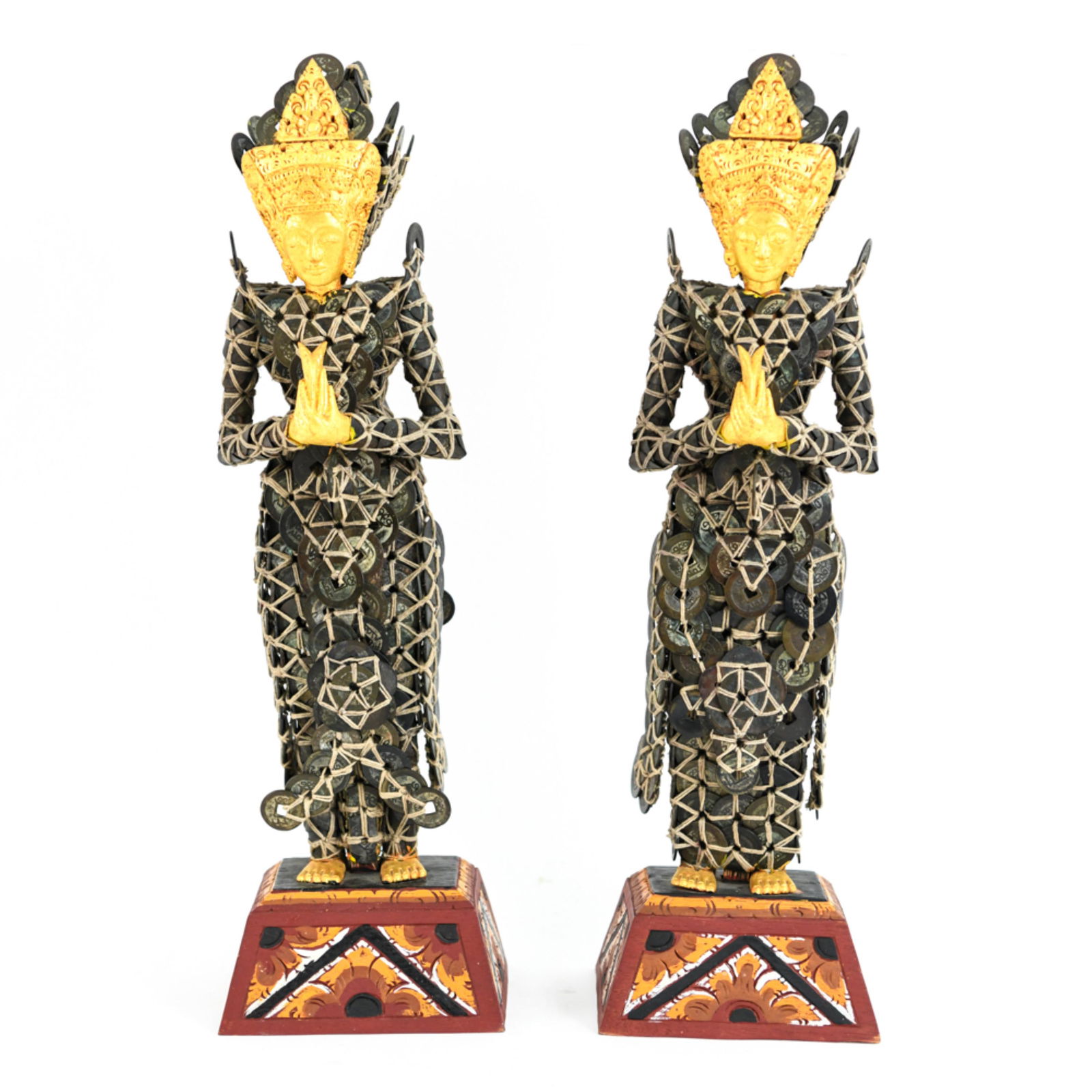 PAIR MODERN THAI FIGURES (1 of 17)