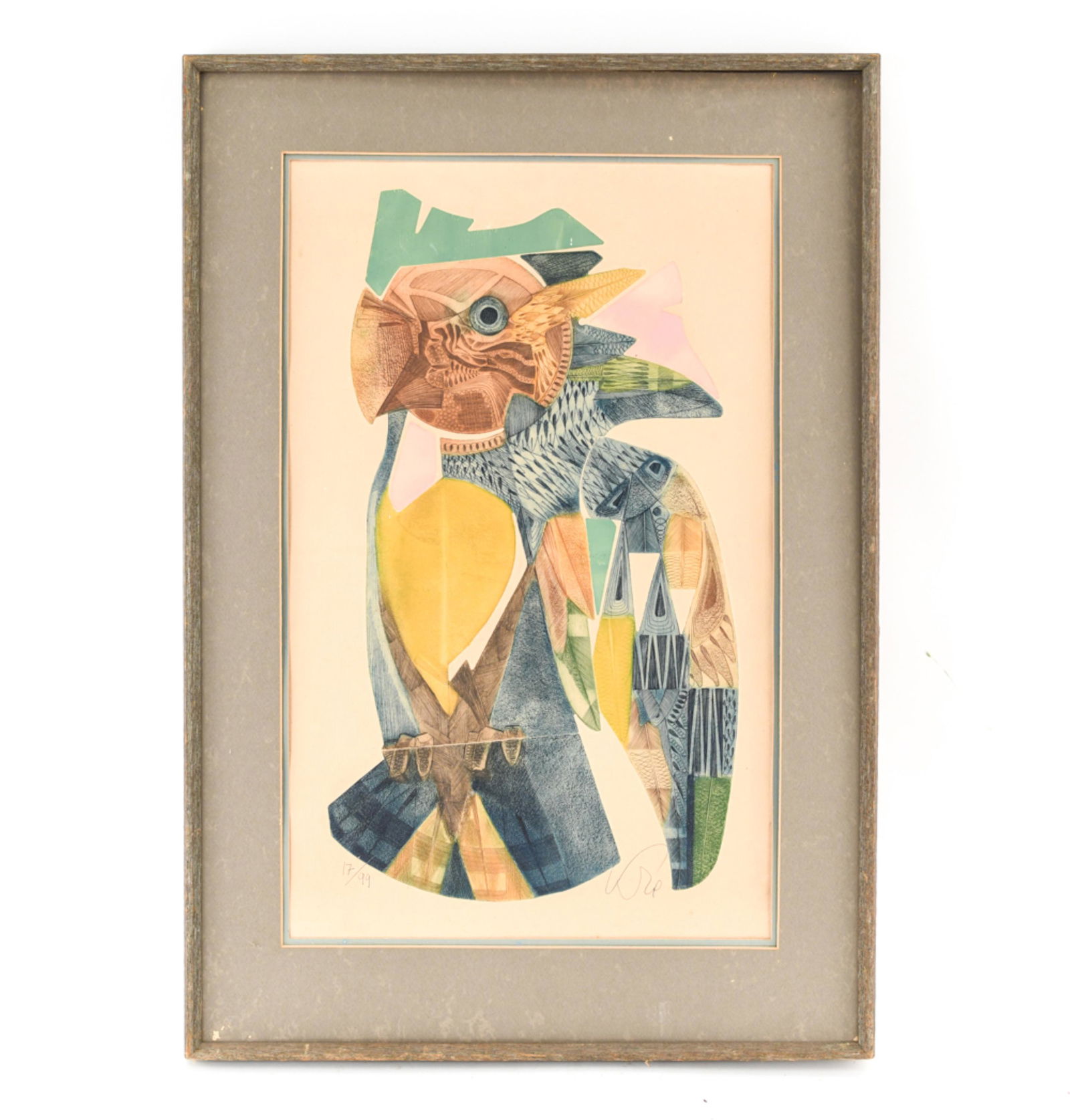 SURREAL COLOR ETCHING OF BIRD (1 of 10)