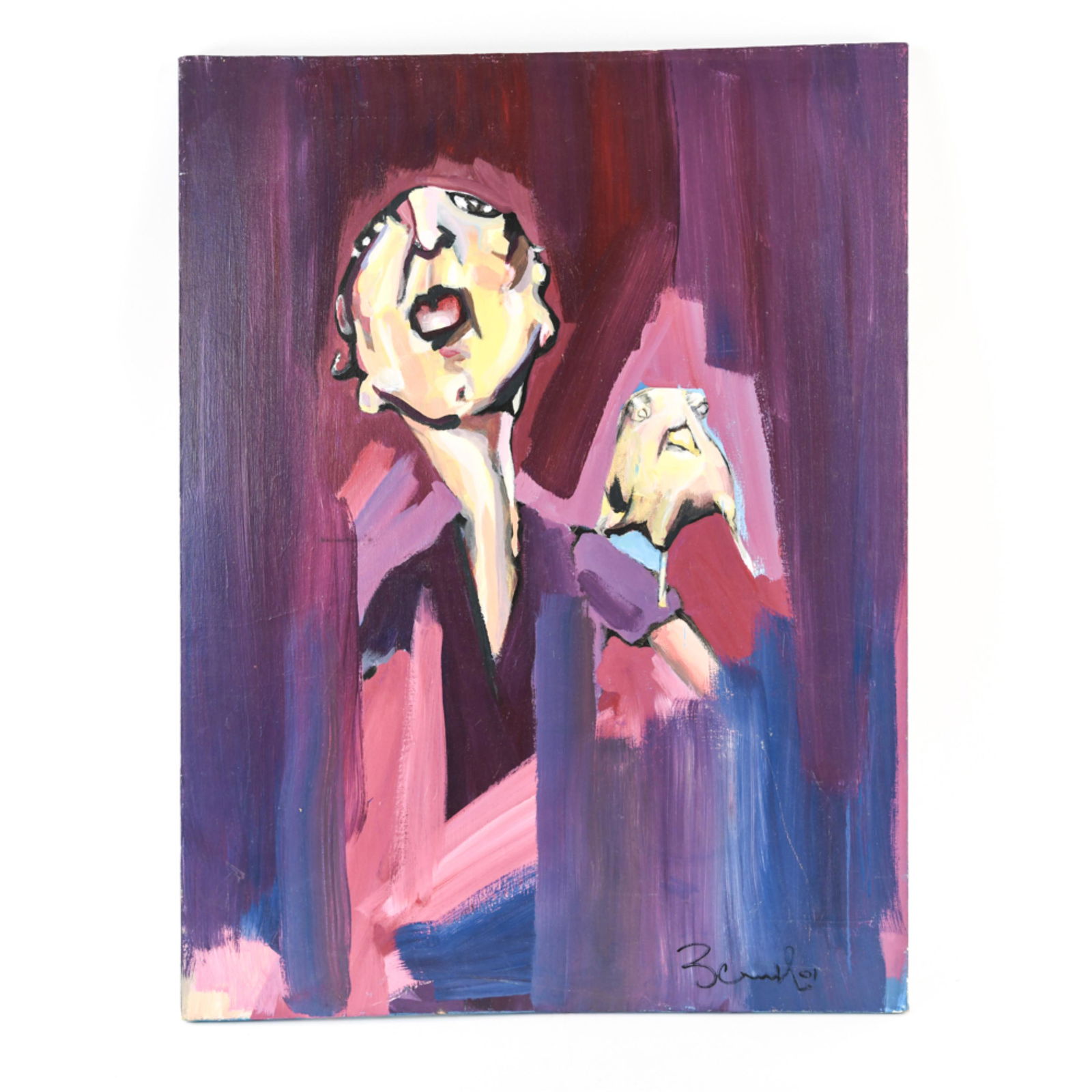 MODERNIST ABSTRACT O/C (1 of 8)