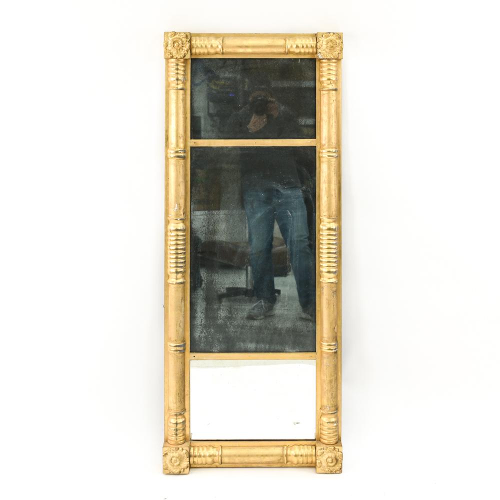 GILT WOOD FEDERAL MIRROR (1 of 11)