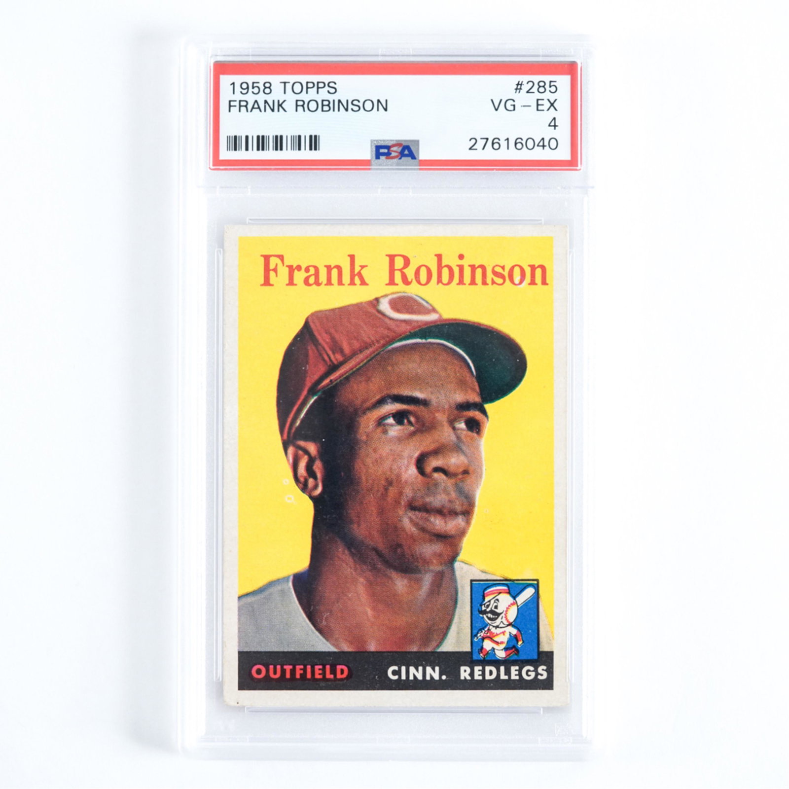 1958 TOPPS #285 FRANK ROBINSON CARD (1 of 14)
