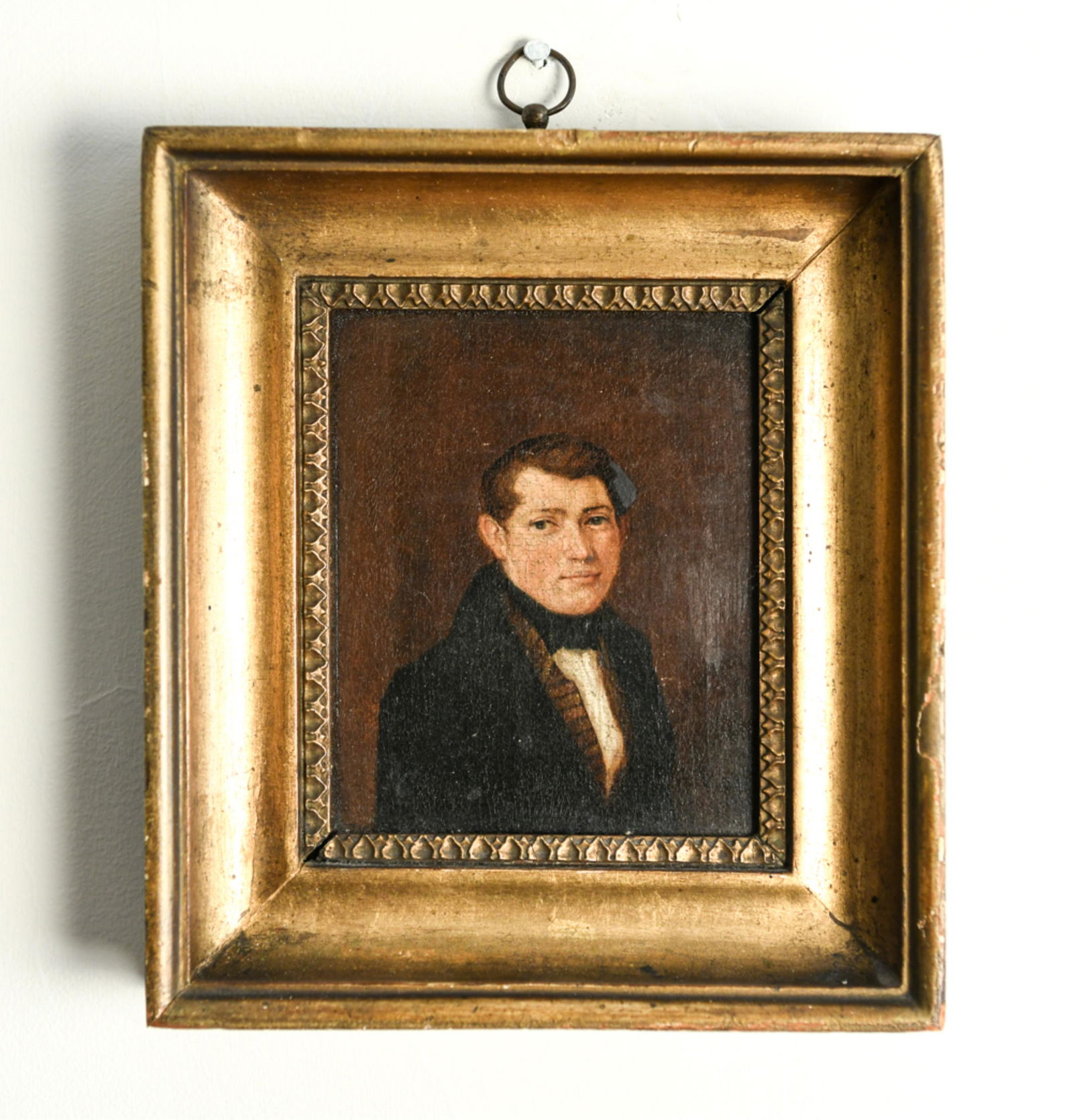 1834 PORTRAIT PAINTING SIGNED MOLLER (1 of 8)