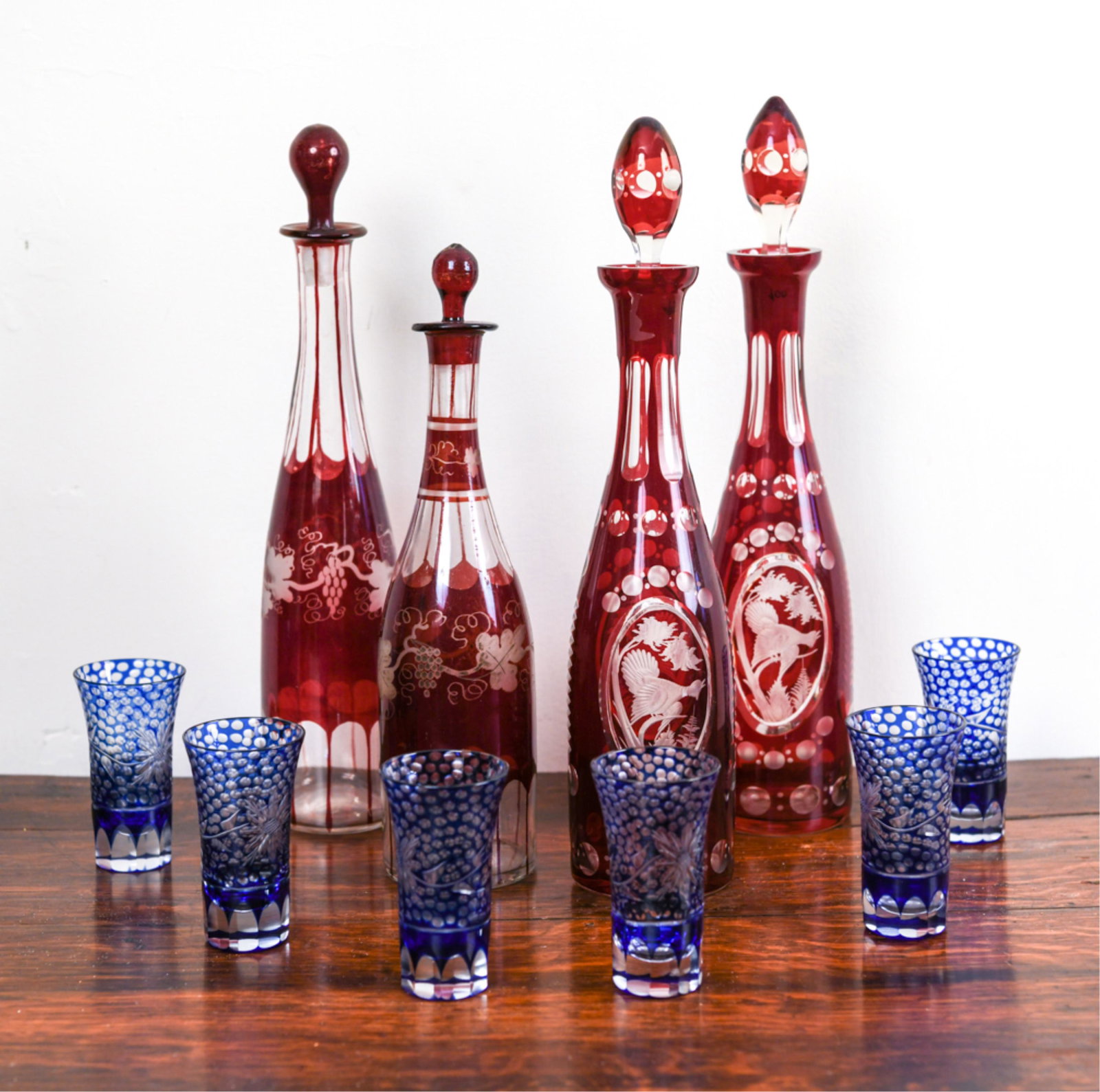 GROUPING OF CUT TO CLEAR GLASS (1 of 12)