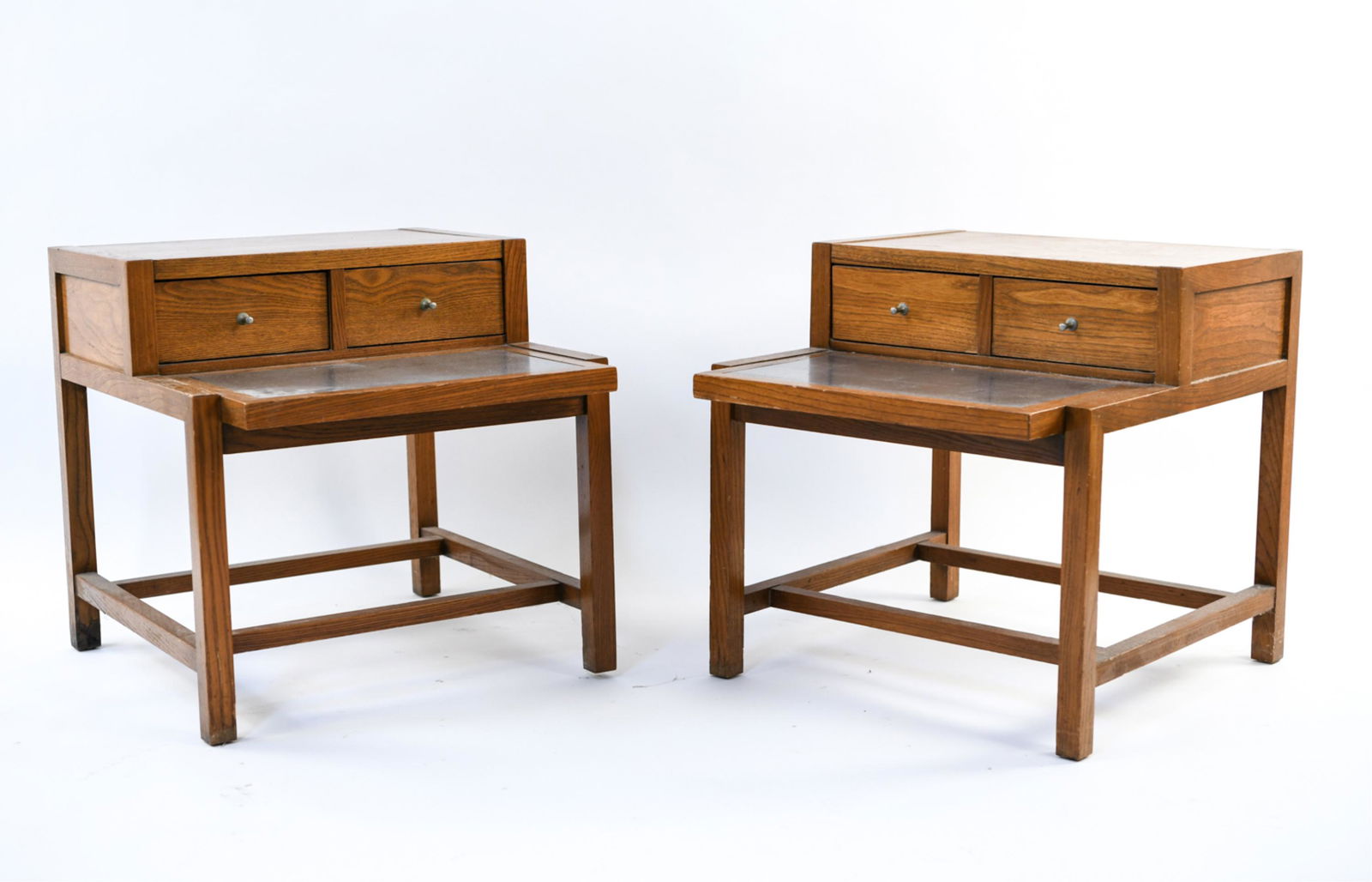 MID-CENTURY END TABLES (PAIR) (1 of 12)