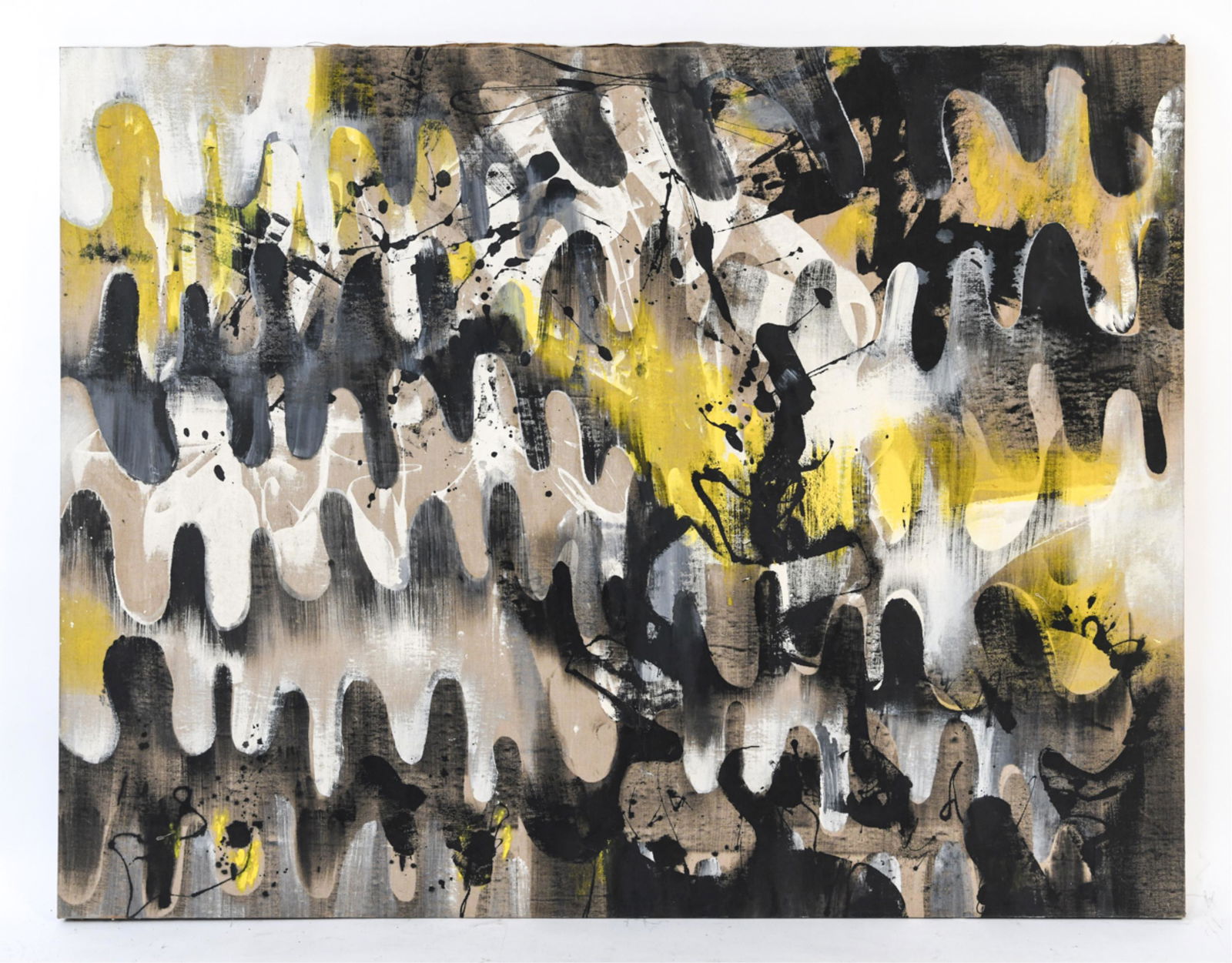 LUCIA WILCOX MONUMENTAL ABSTRACT O/C 1962 (1 of 12)