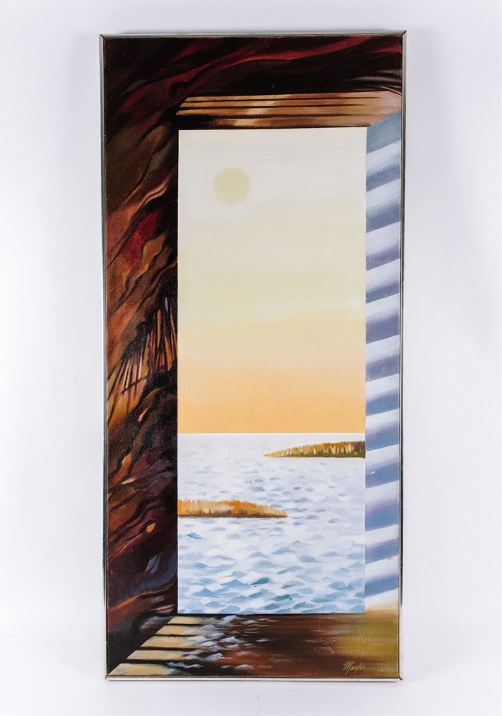 DONNA MARXER (1934-2019) O/C "ARIPEKA GOLD" (1 of 10)