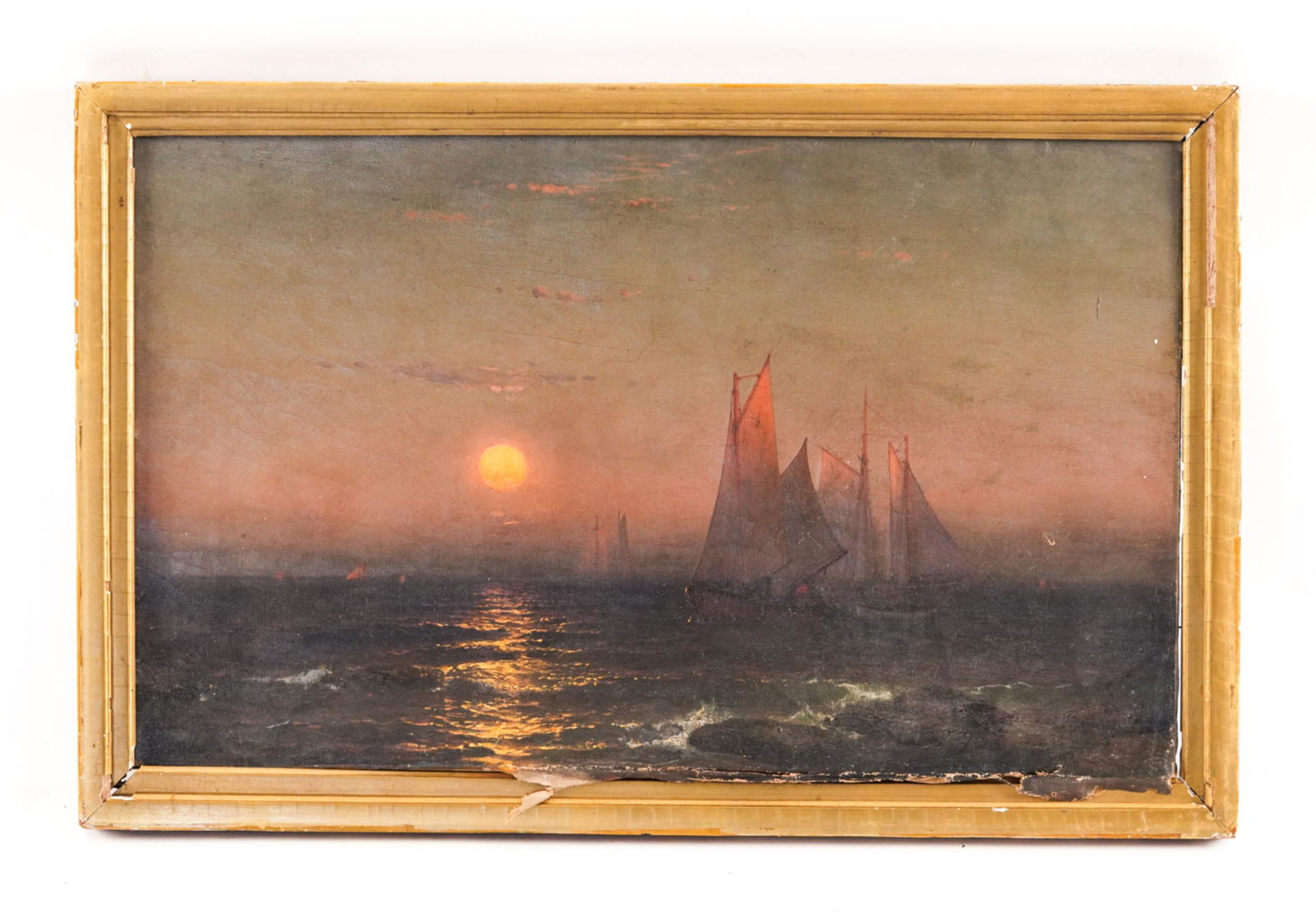 WILLIAM DE HAAS, DUTCH/AMERICAN (1830-1880) O/C (1 of 16)