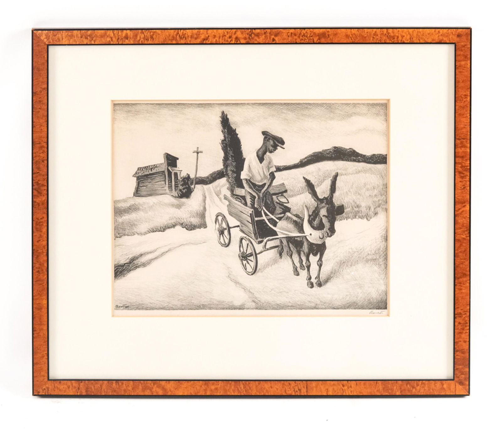 THOMAS HART BENTON (1889-1975) LITHOGRAPH (1 of 7)