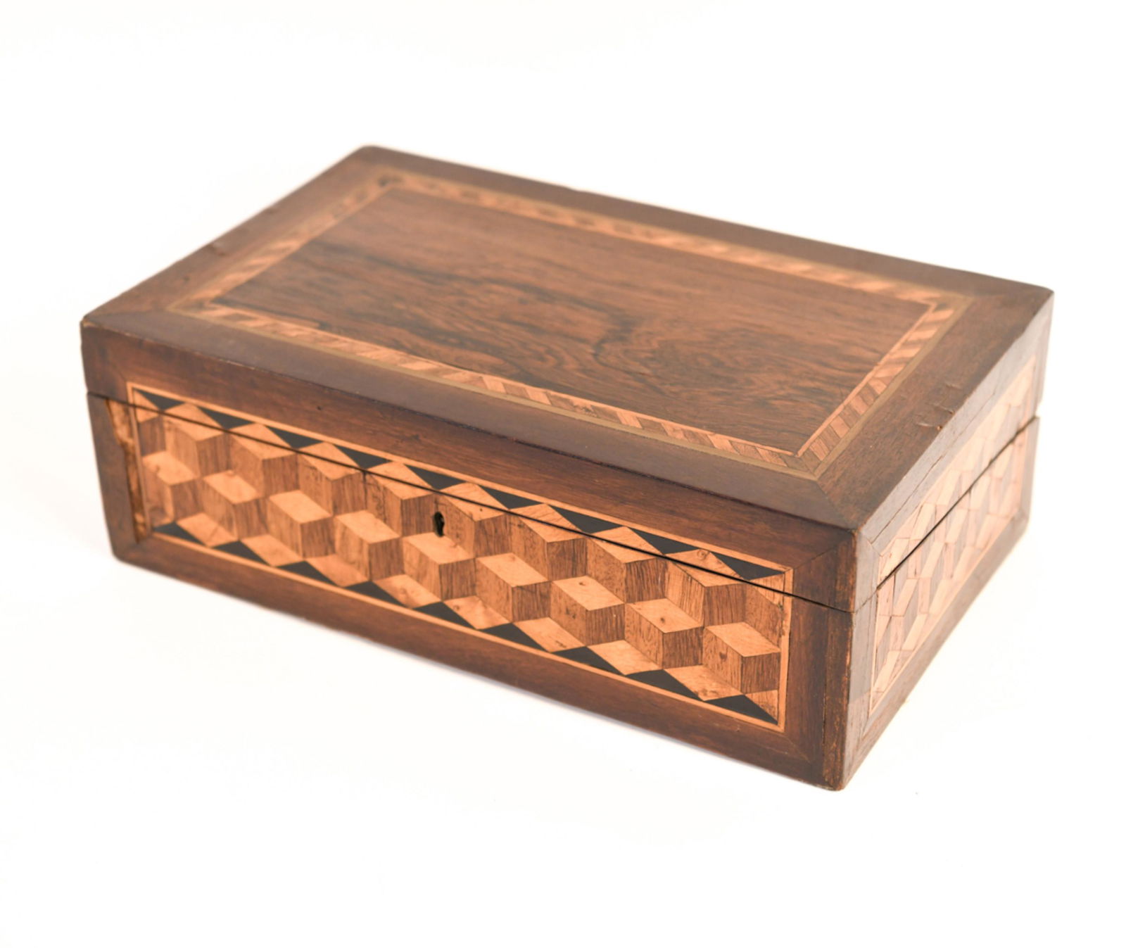 19TH C. INLAID LAP DESK (1 of 11)