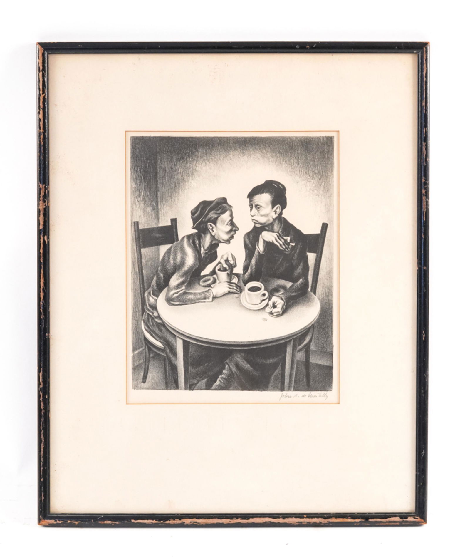 JOHN D. MARTELLI (1903-1979) PENCIL SIGNED LITHO (1 of 15)