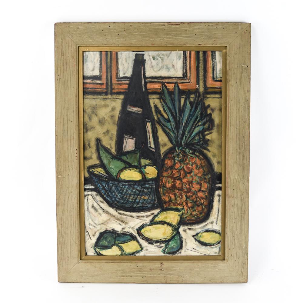 OIL ON BOARD ABSTRACT STILL LIFE (1 of 7)