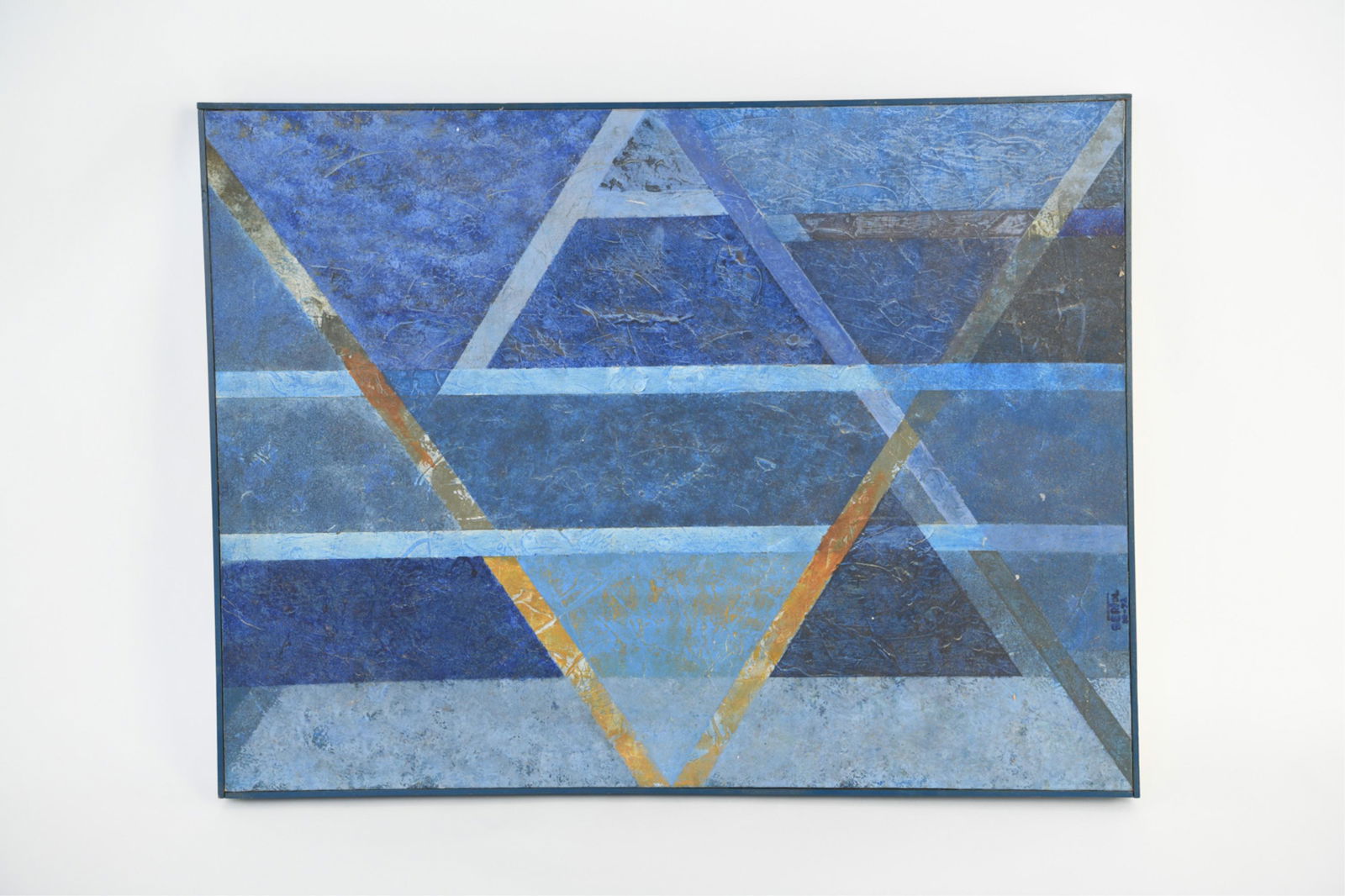 MID-CENTURY ABSTRACT O/C PAINTING (1 of 10)